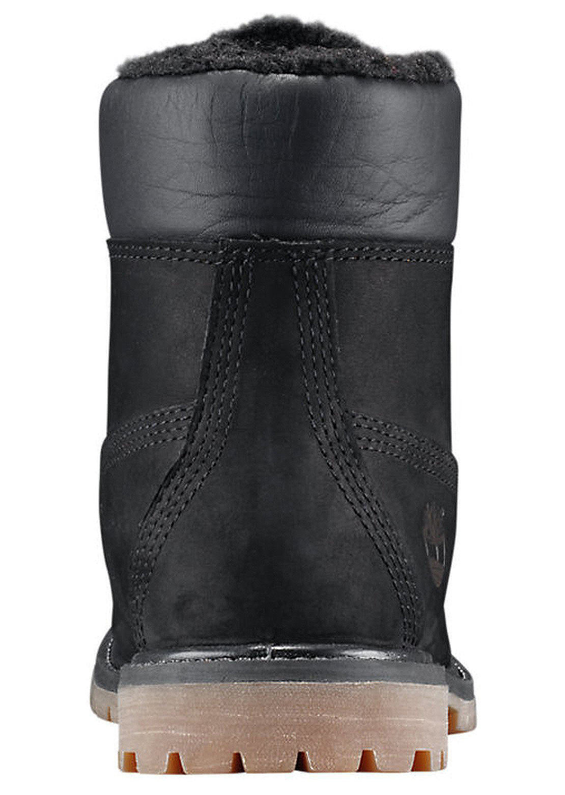 Timberland Women&#39;s Premium 6&quot; Fleece Lined Boots Black Nubuck