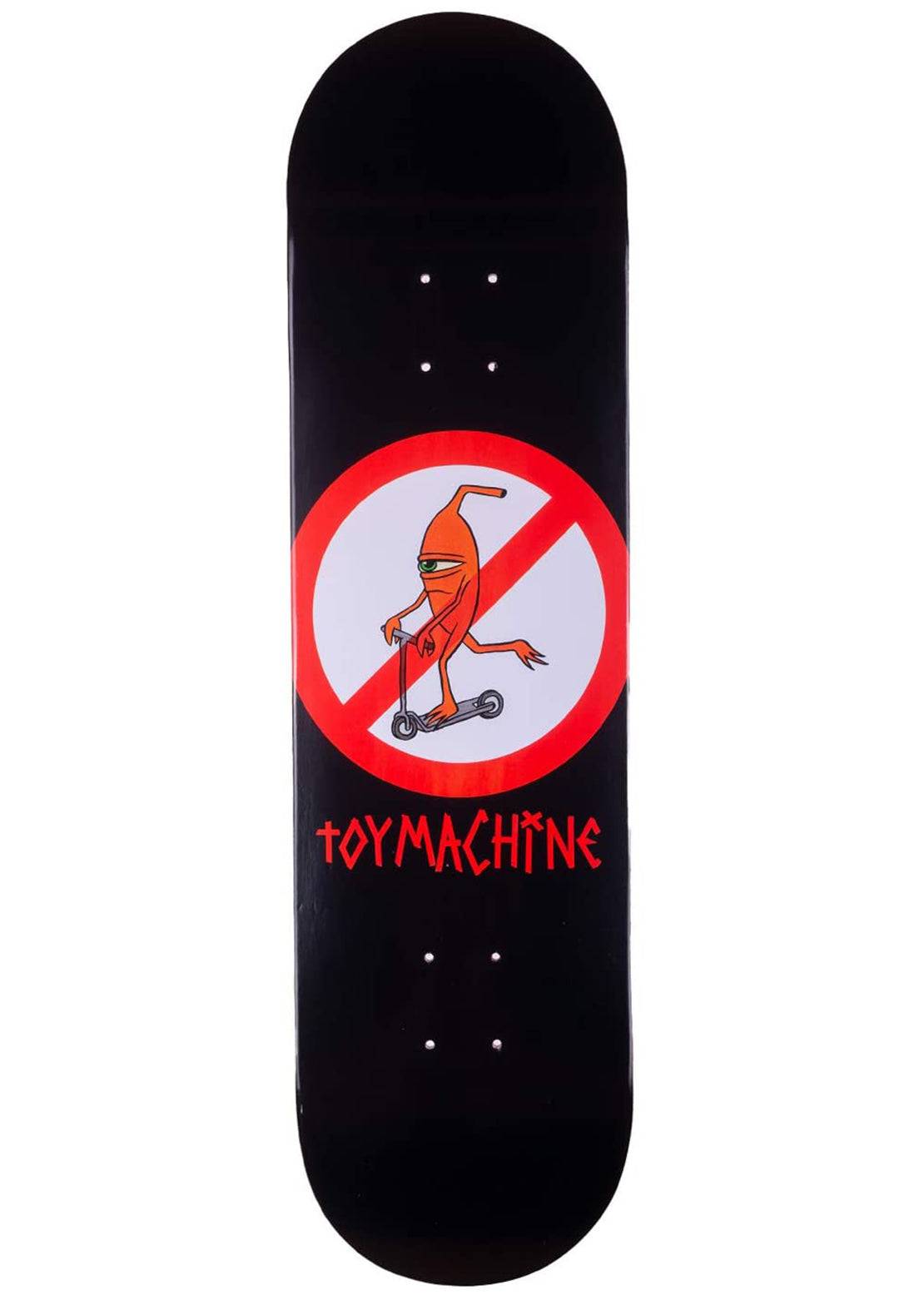 Toy Machine No Scooters Skateboard Deck - 8.25&quot;
