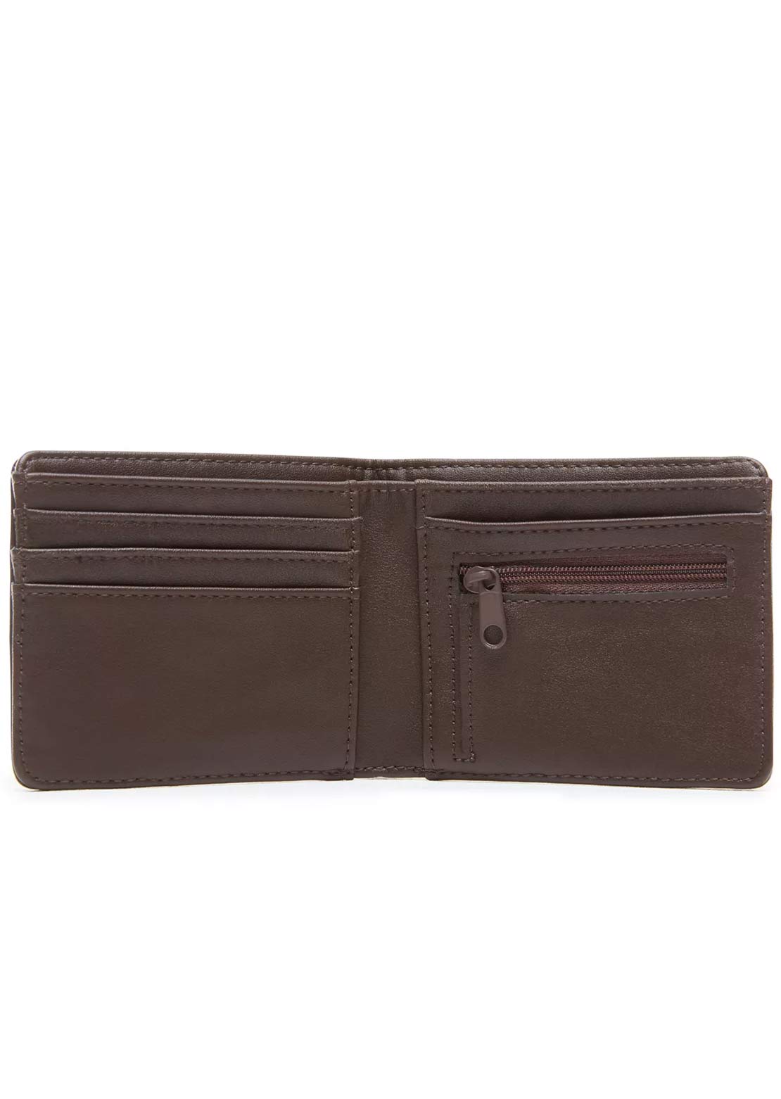 Vans Drop V Bifold Wallet Dark Brown