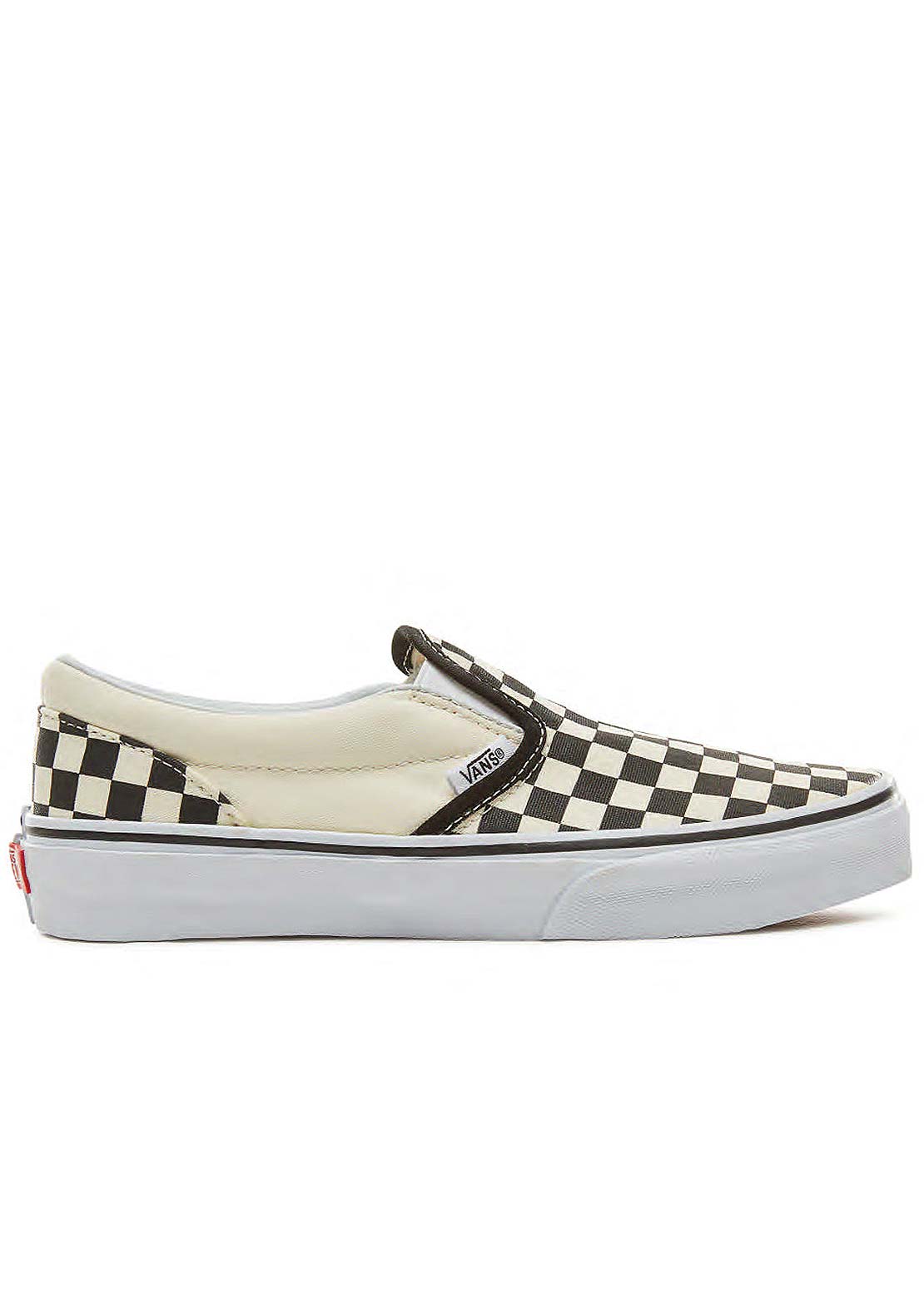 Vans Junior Classic Slip-On Shoes (Checkerboard) Black/White