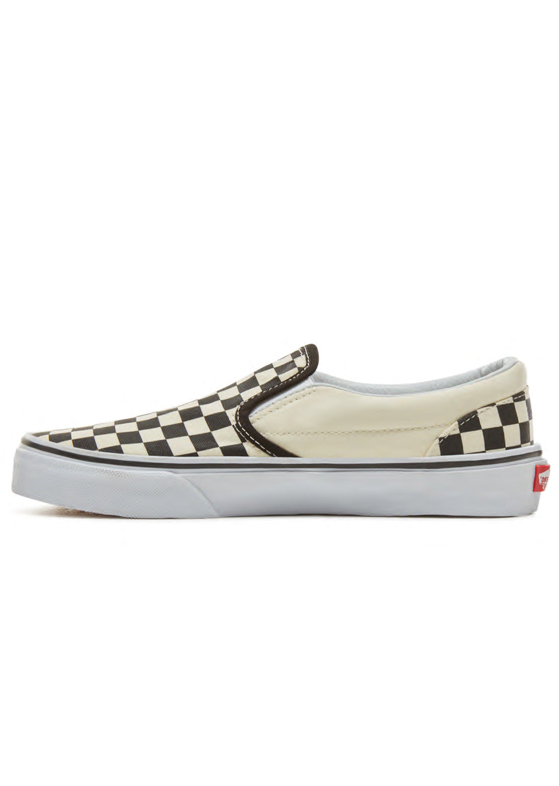 Vans Junior Classic Slip-On Shoes (Checkerboard) Black/White
