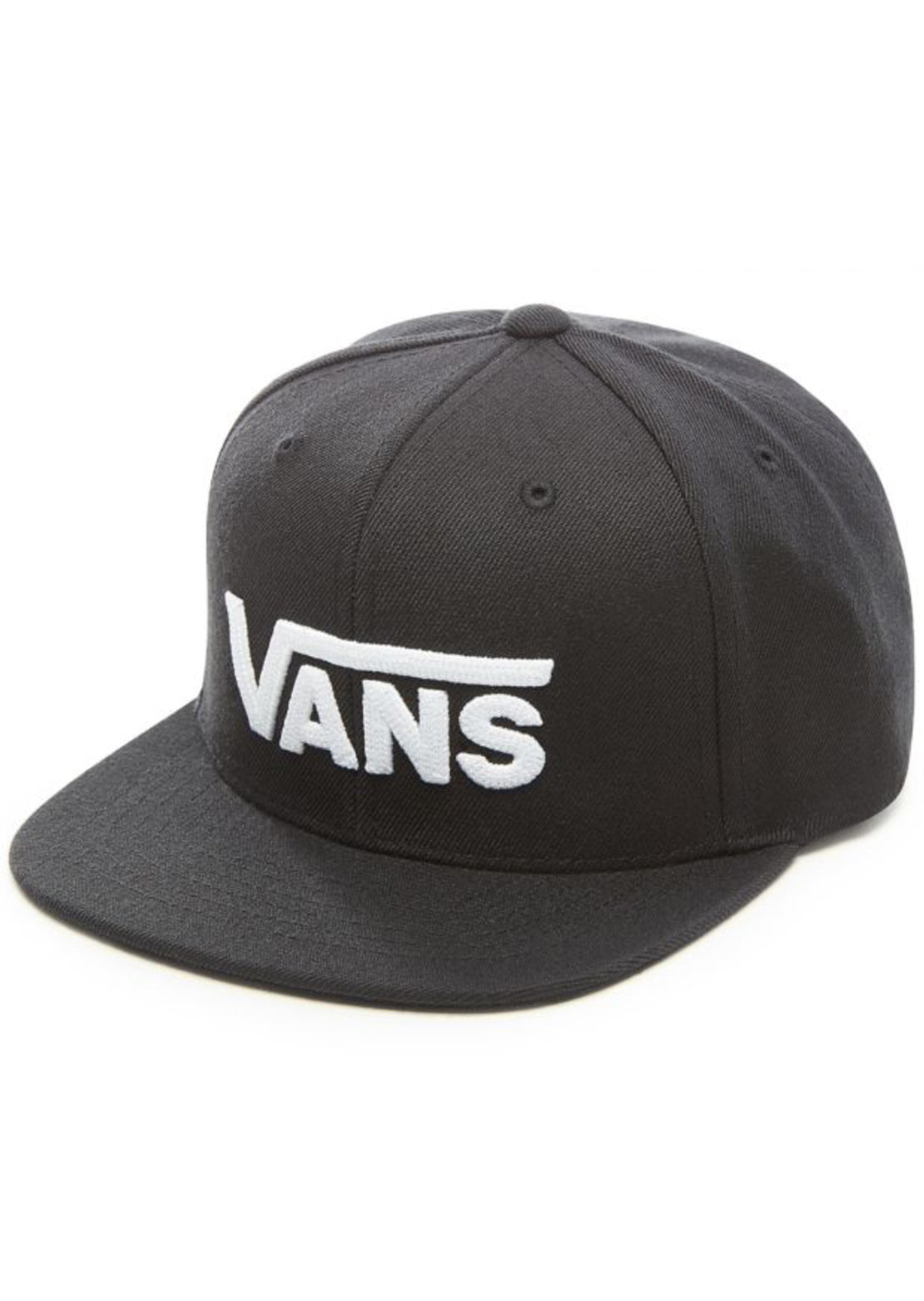 Vans Junior Drop V II Snapback Cap Black/White