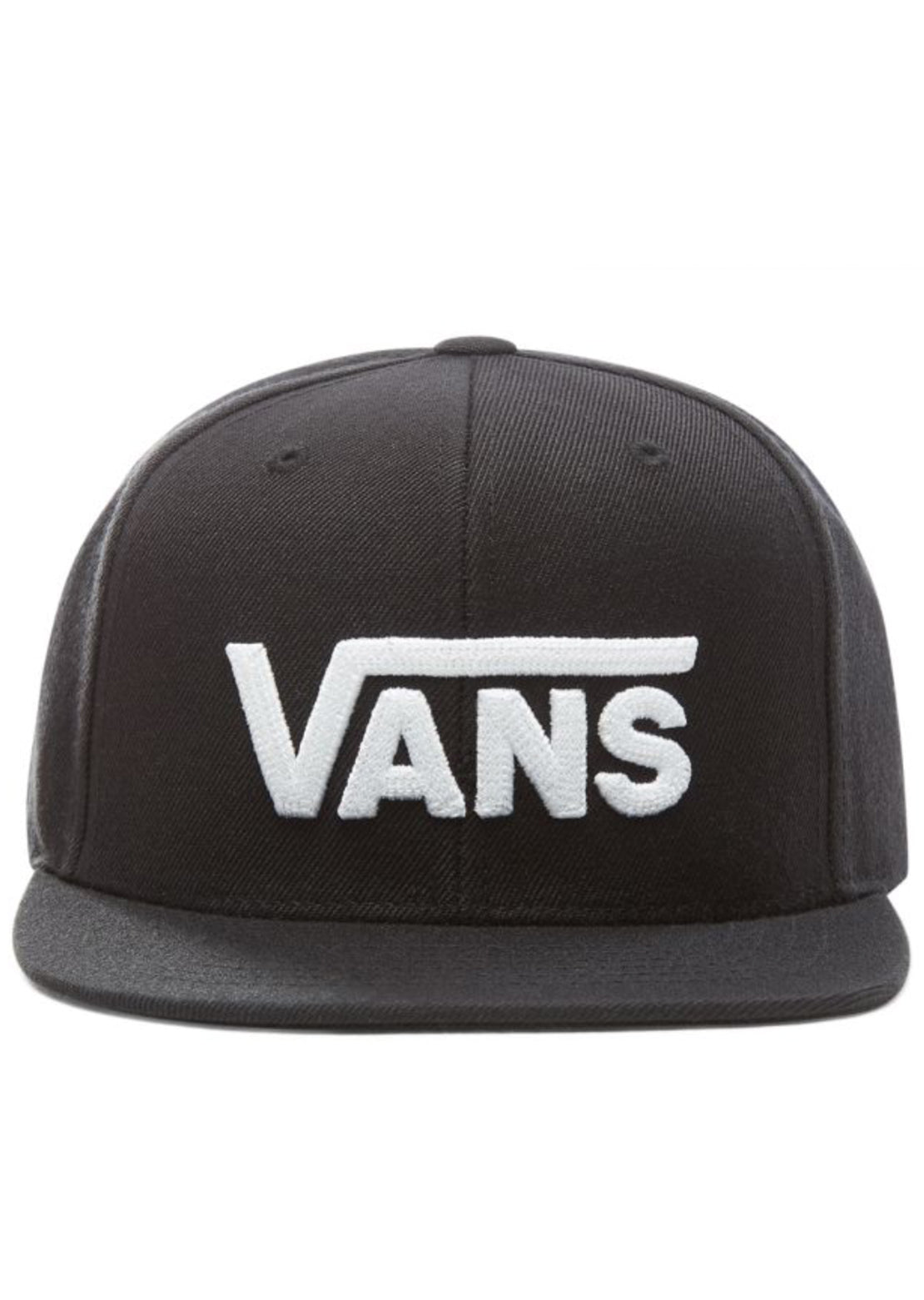 Vans Junior Drop V II Snapback Cap Black/White