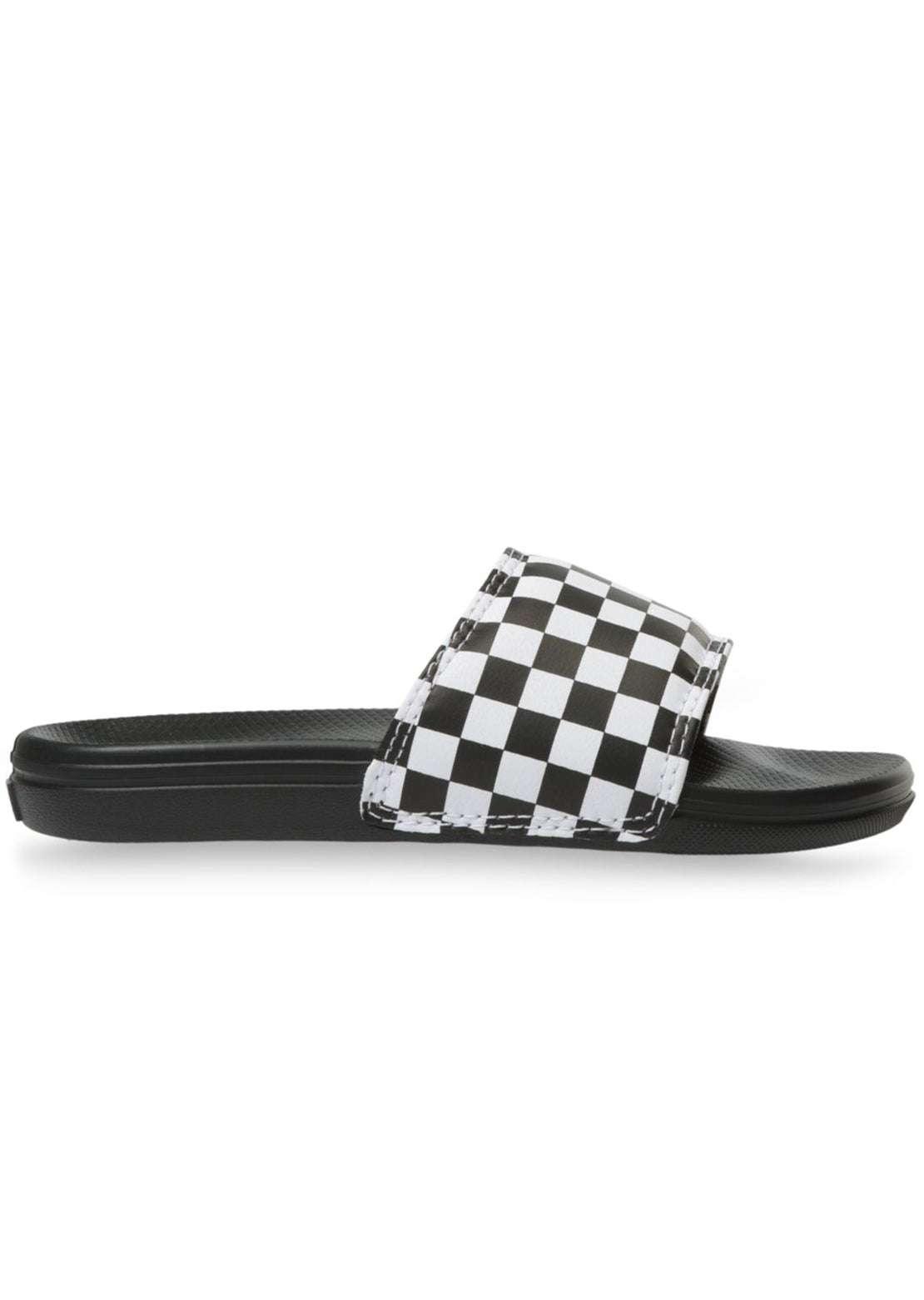 Vans Junior La Costa Slide-On Sandals (Checkerboard) White