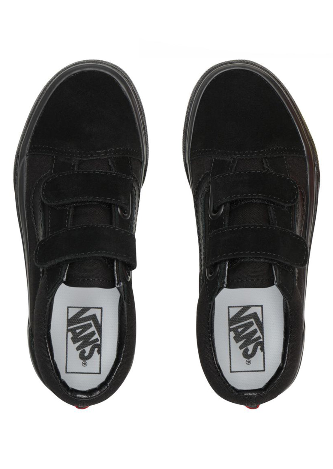 Vans Junior Old Skool V Shoes Black/Black