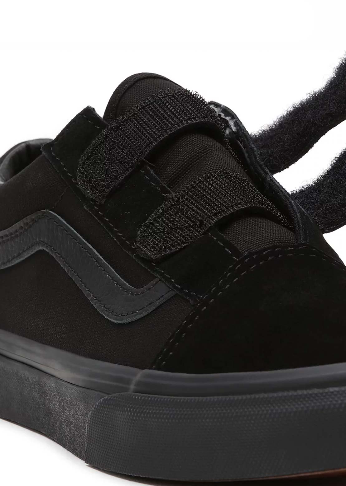 Vans Junior Old Skool V Shoes Black/Black
