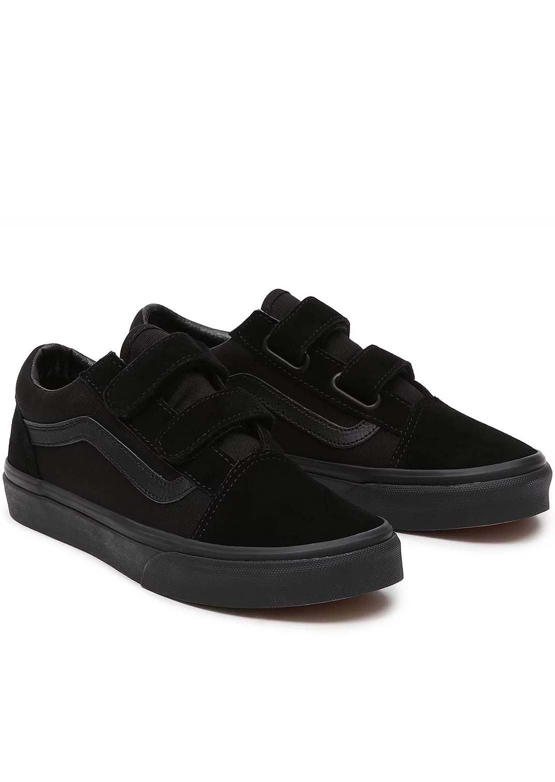 Vans Junior Old Skool V Shoes Black/Black