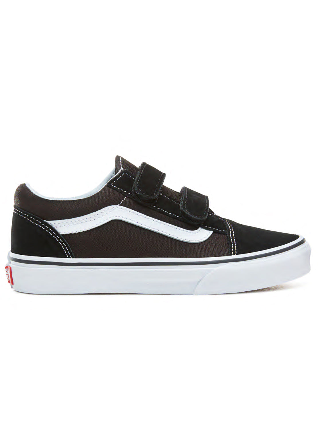 Black velcro vans junior Clearance