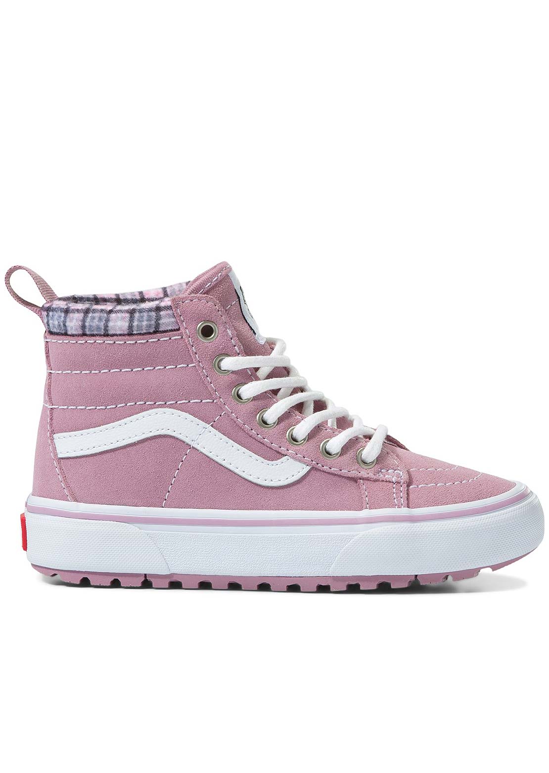 Vans Junior SK8-HI MTE-1 Shoes Plaid Lilas