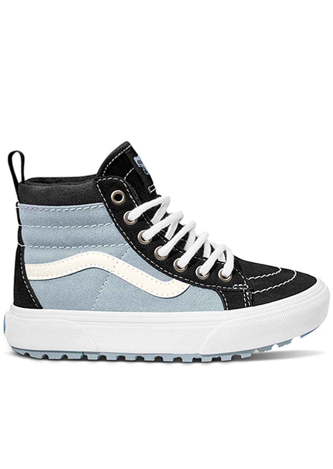 Vans Junior SK8-HI MTE-1 Shoes Reflective Sidestripe Ashley Blue