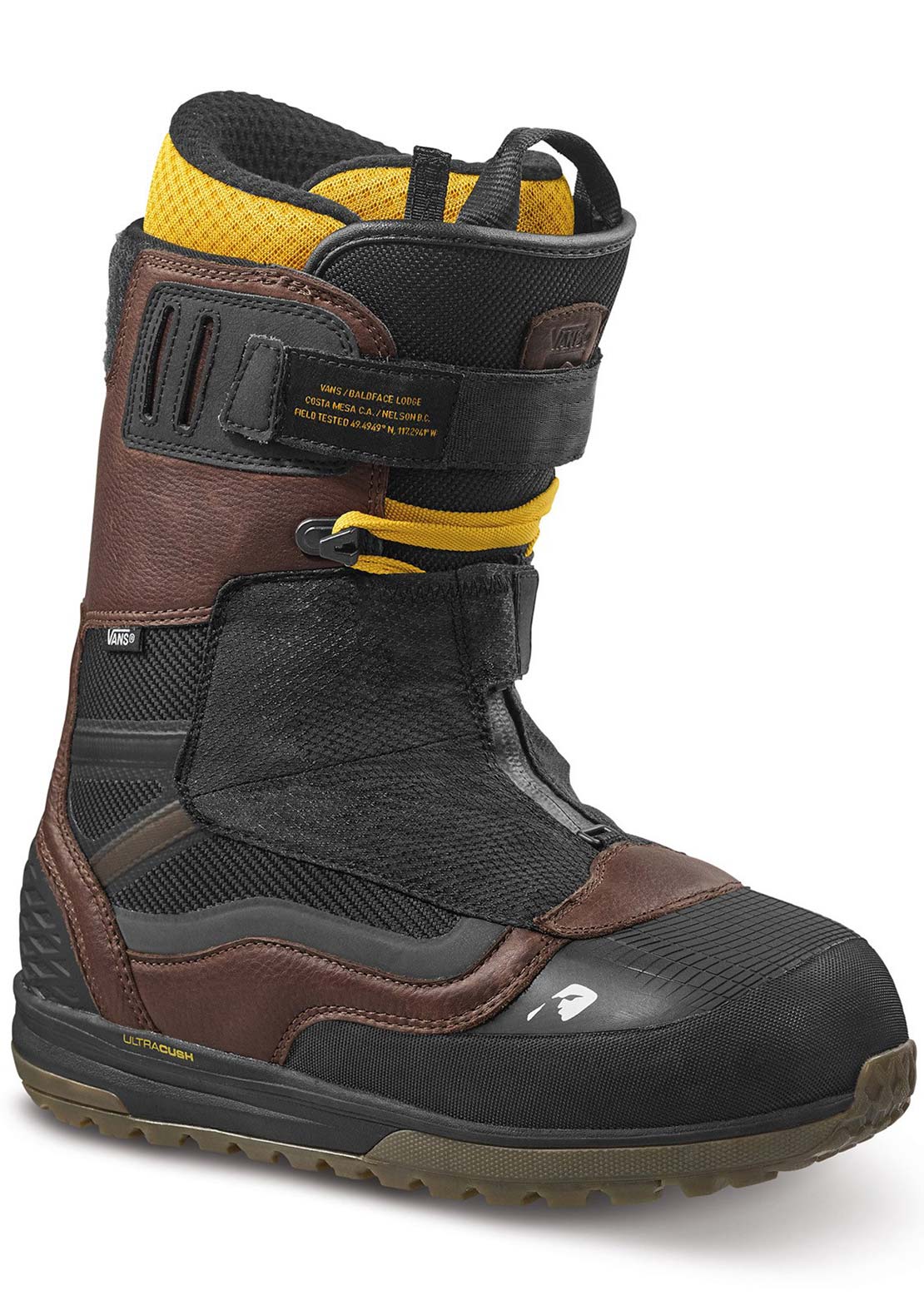 Vans Men&#39;s Baldface LTD Snowboard Boots Brown/Black