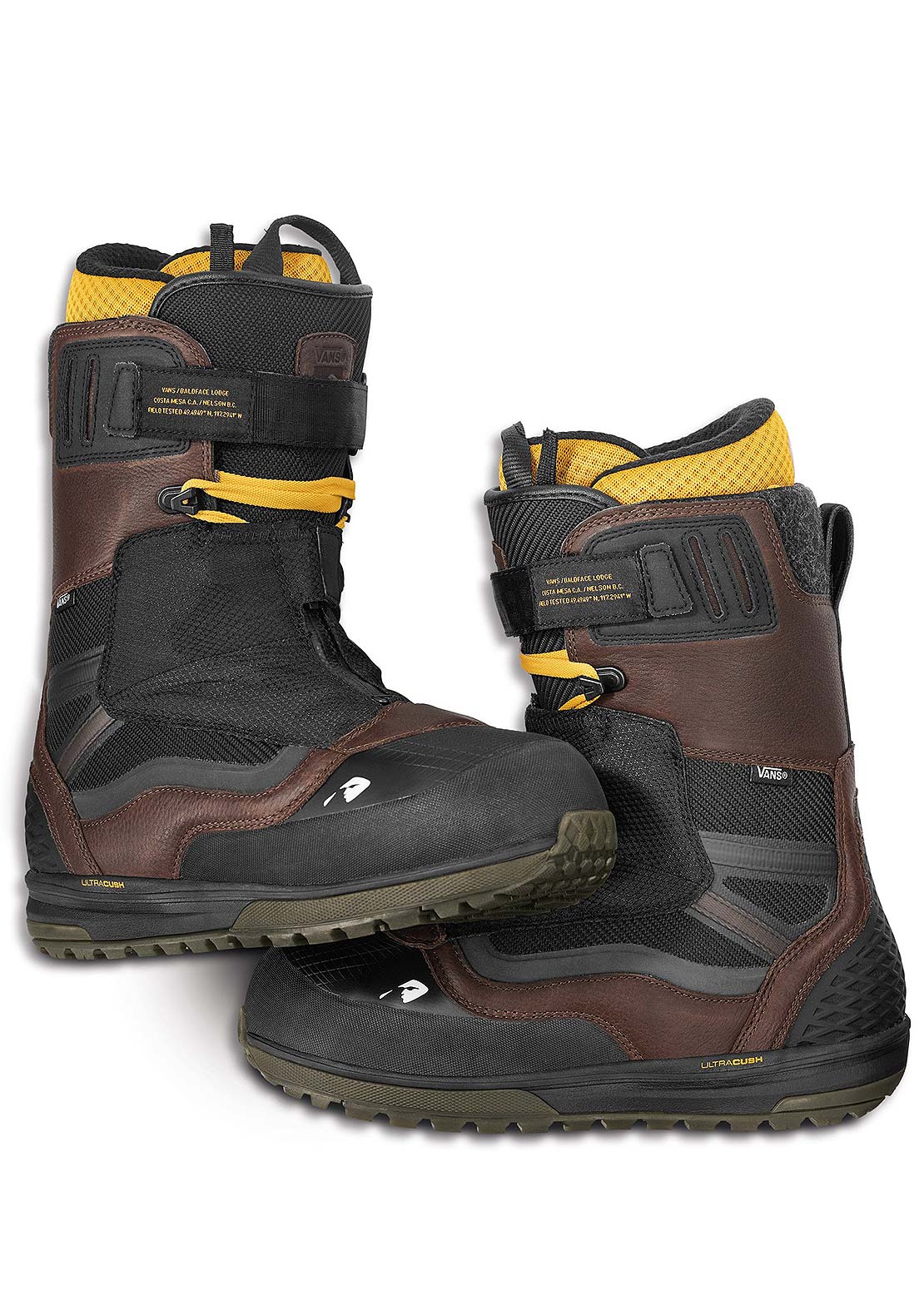 Vans Men&#39;s Baldface LTD Snowboard Boots Brown/Black
