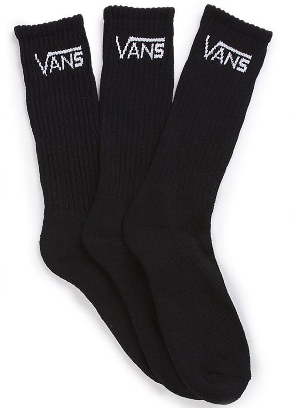 Vans Men&#39;s Classic Crew Socks Black