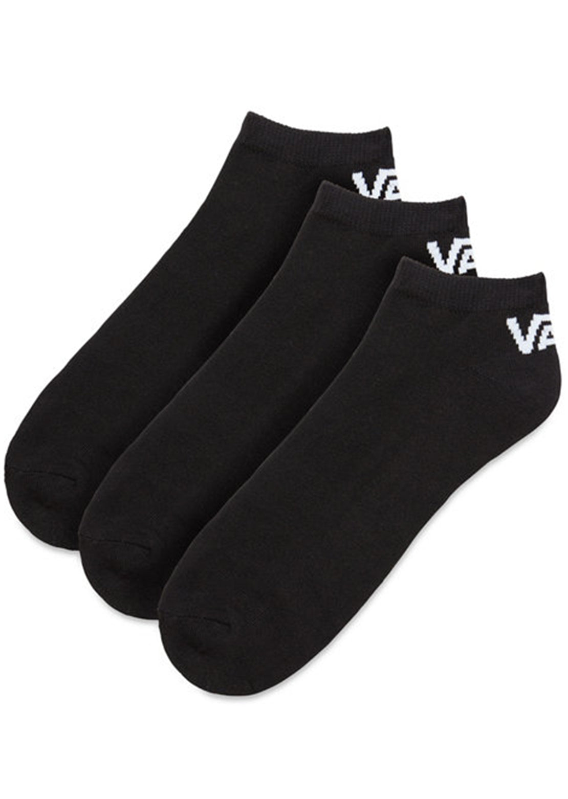 Vans Men&#39;s Classic Low 3 Pack Socks Black