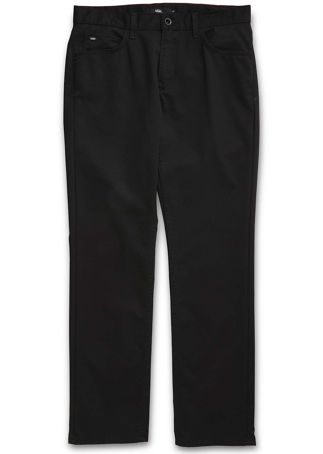 Vans Men&#39;s Covina 5 Pocket Slim Straight Twill Pants Black