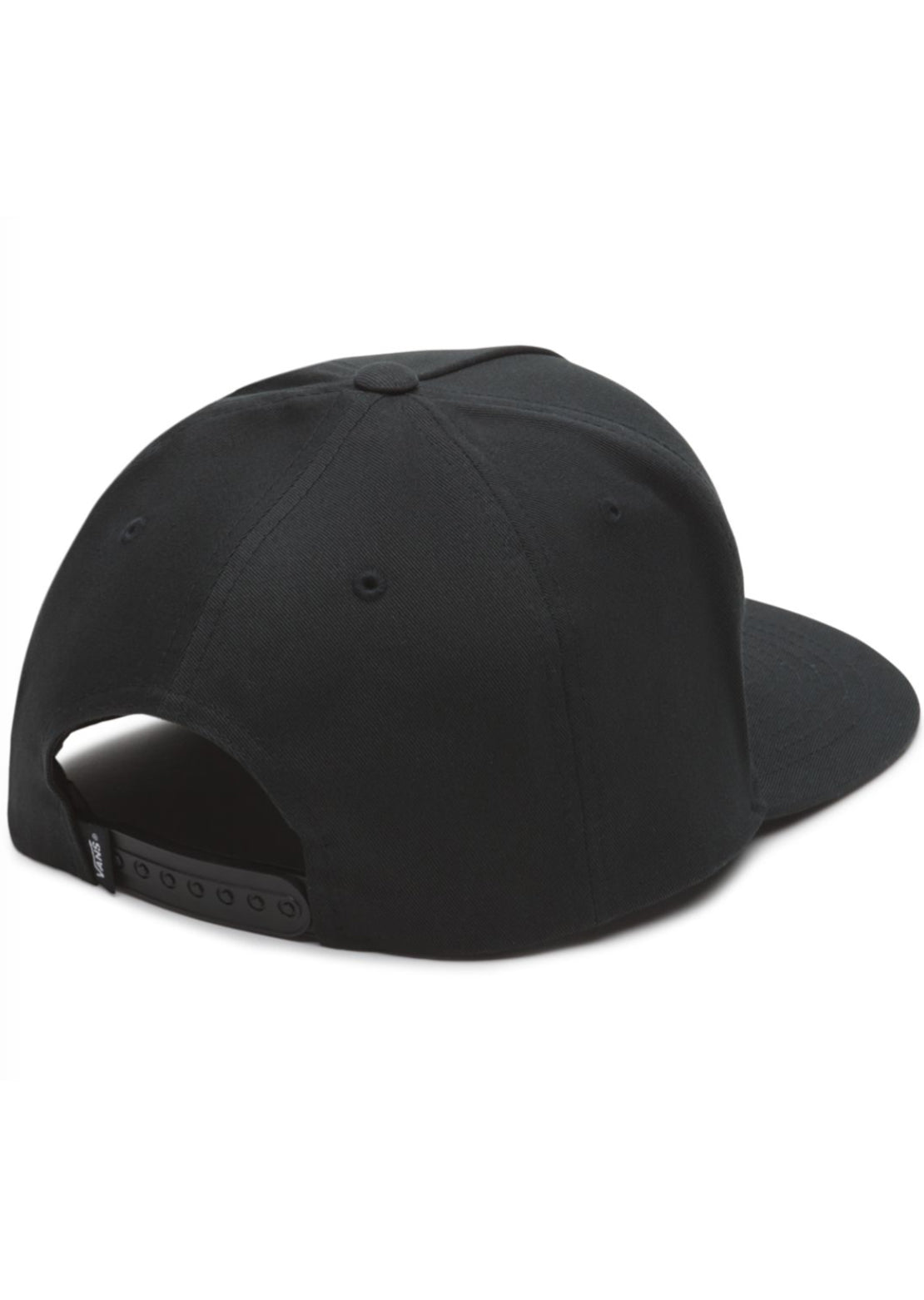 Vans Men’s Full Patch Snapback Cap True Black