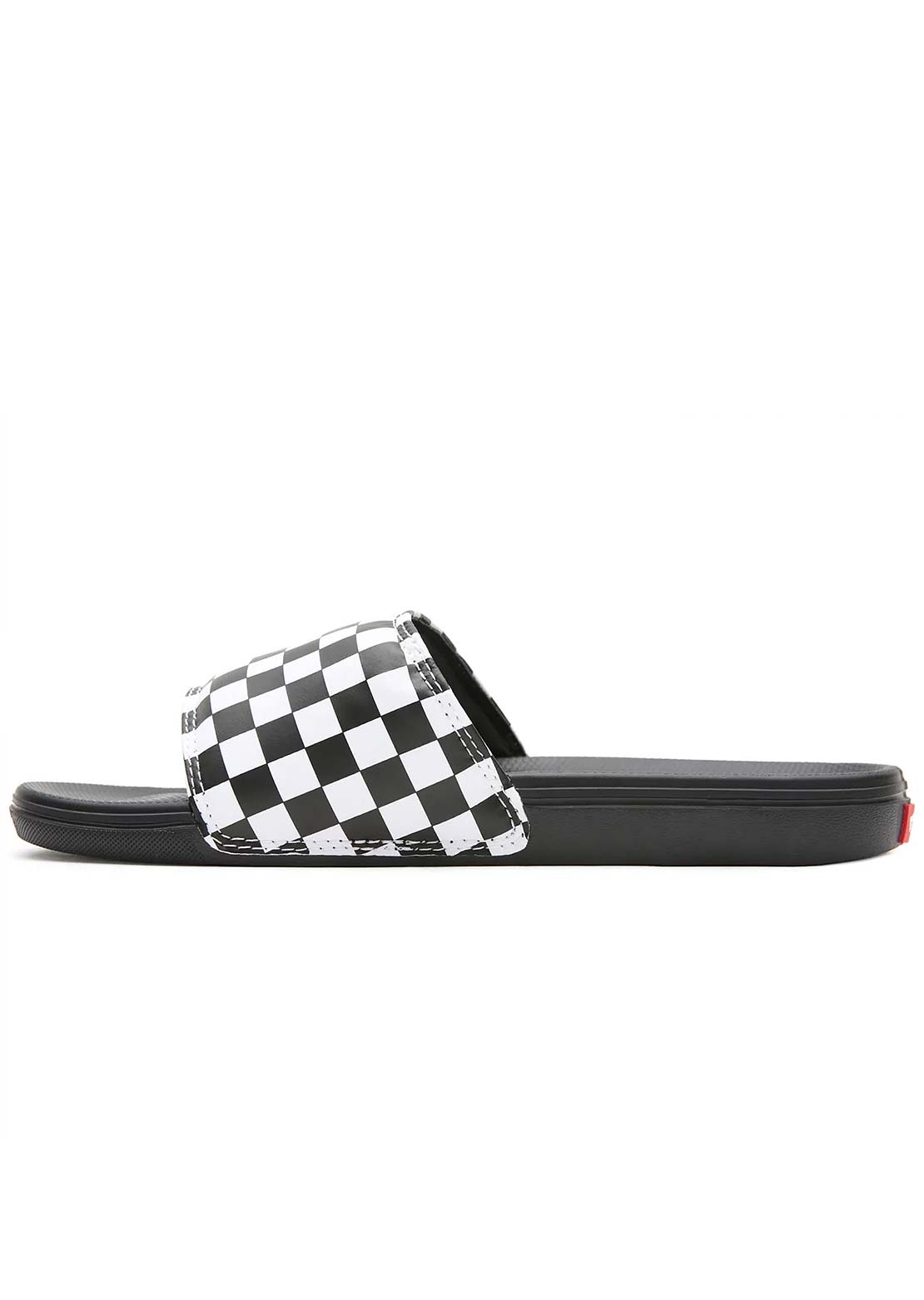 Vans Men's LA Costa Slide-On Sandals (Checkerboard) True White/Black