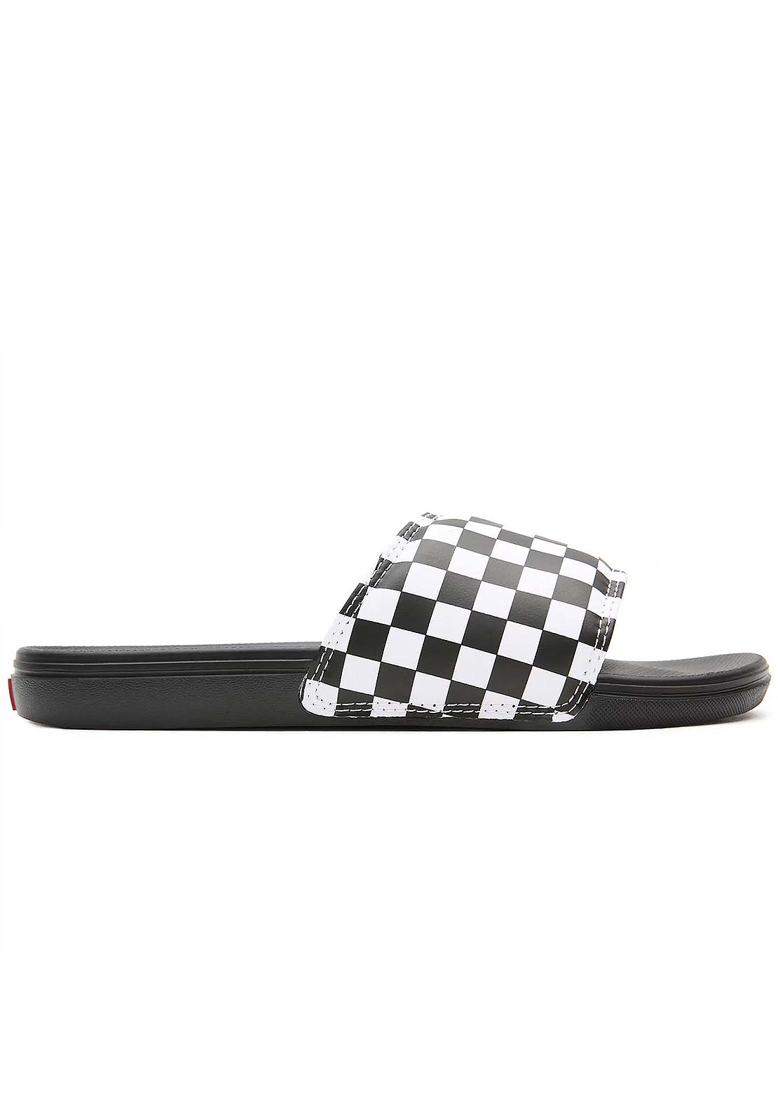 Vans Men's LA Costa Slide-On Sandals (Checkerboard) True White/Black