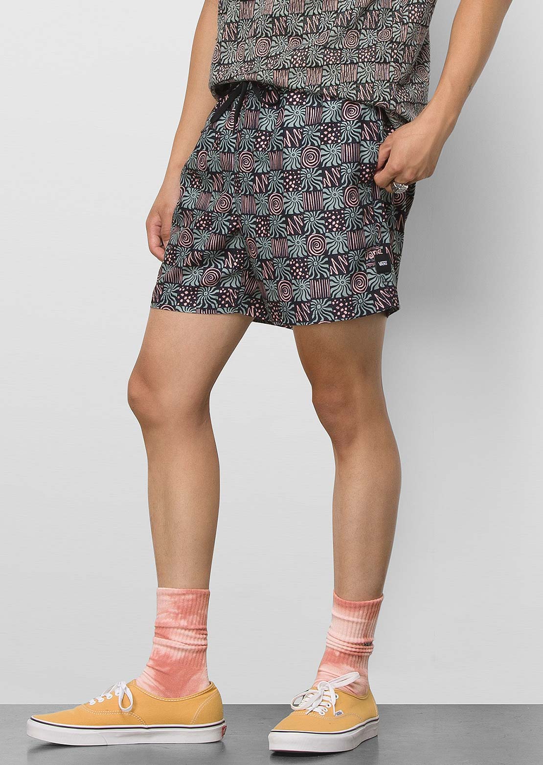 Vans Men&#39;s Mixed Volley Regular Shorts Vibe Check