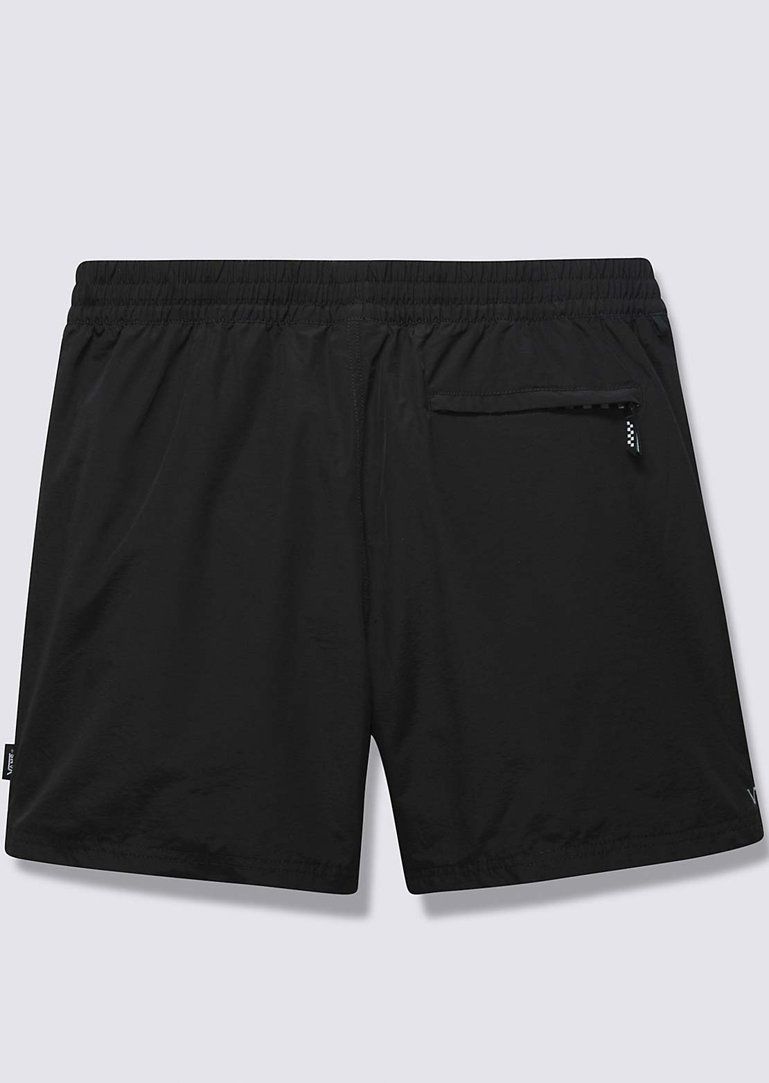 Vans Men&#39;s Primary Solid Elastic Boardshorts Black