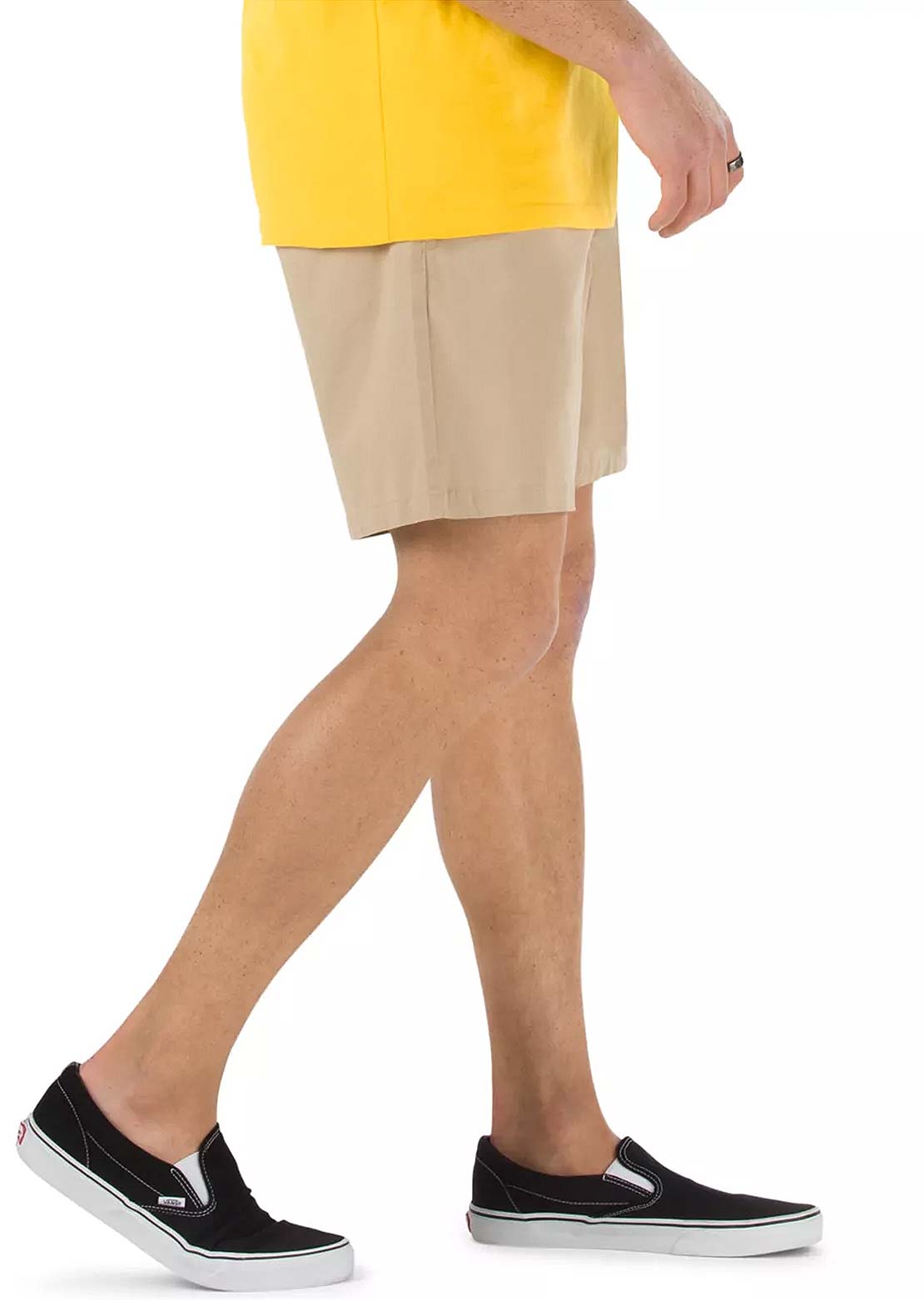 Vans Men&#39;s Range Relaxed Elastic Regular Shorts Khaki
