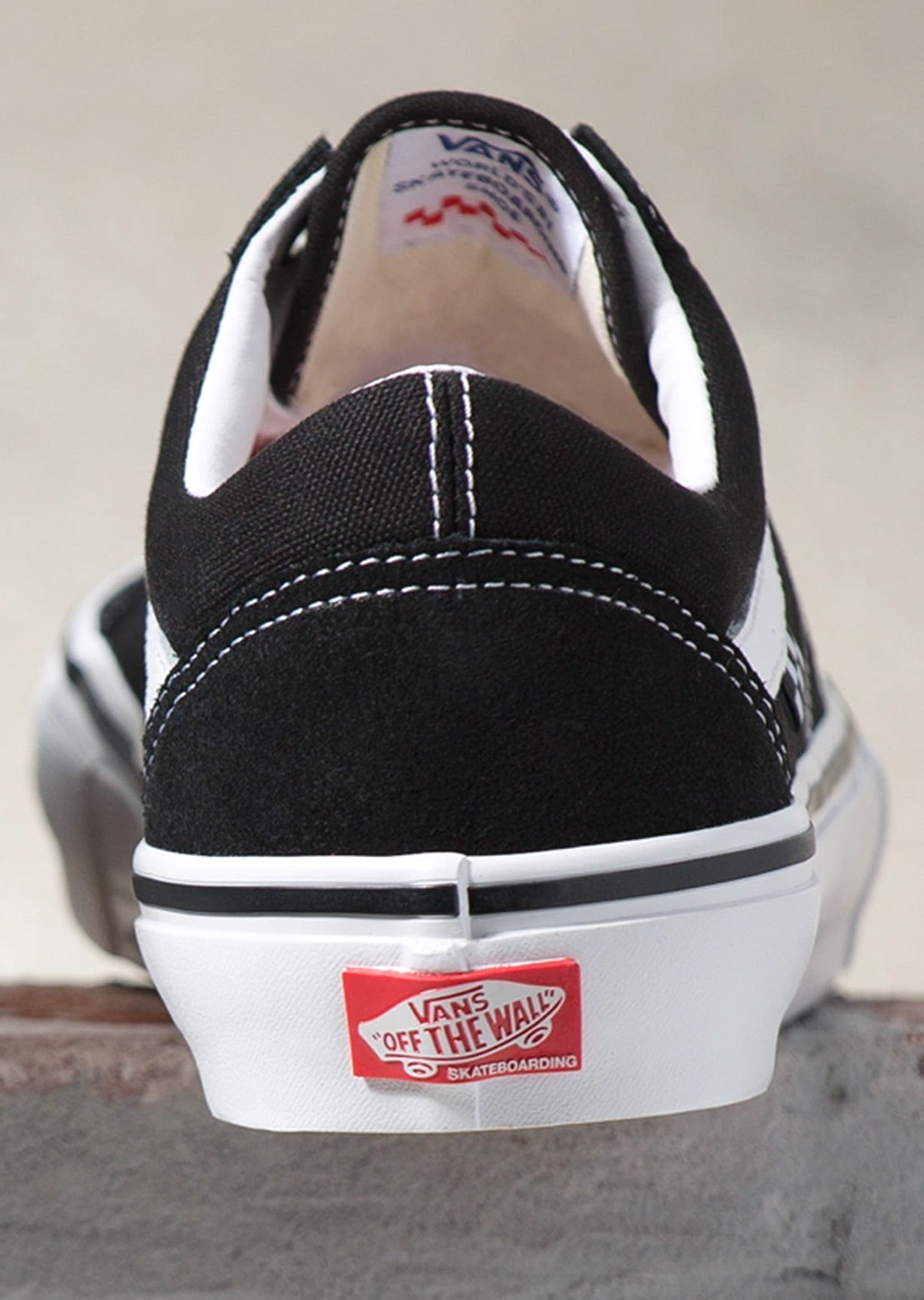 Vans Men&#39;s Skate Old Skool Shoes Black/White