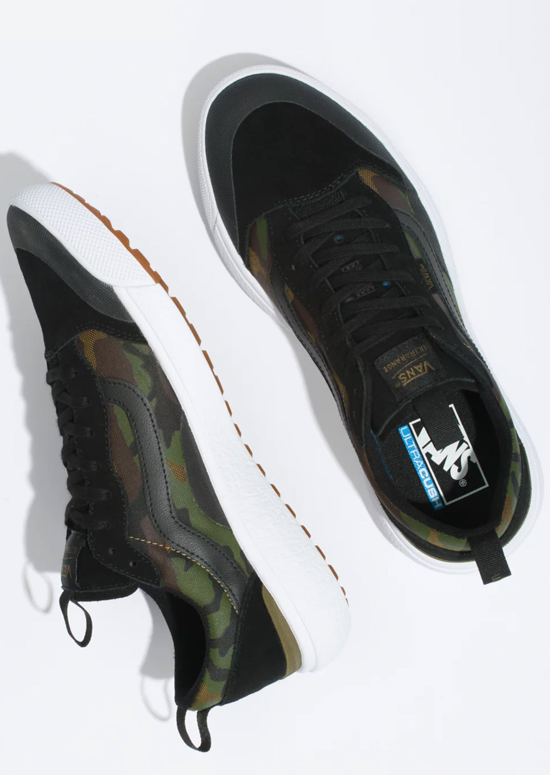 Vans Men&#39;s UltraRange EXO SE Shoes (Camo) Black/Marshmallow