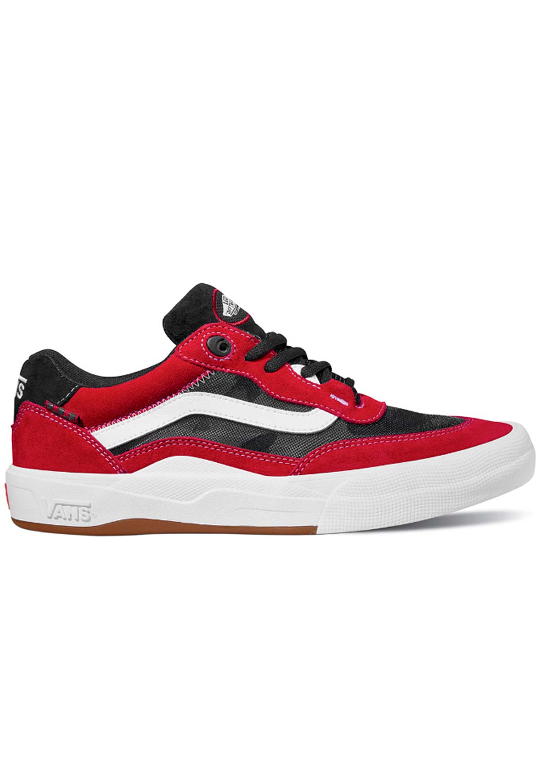 Vans Men&#39;s Wayvee Shoes Athletic Black/Red