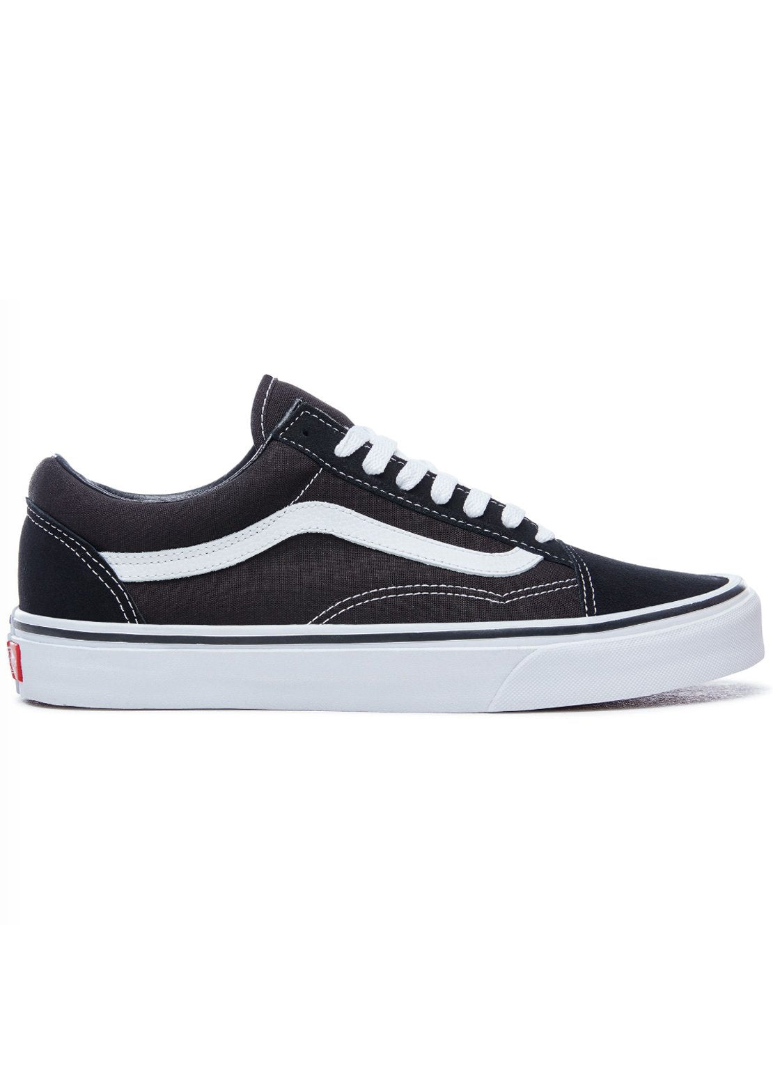 Vans Old Skool Shoes Black/White Side/Out