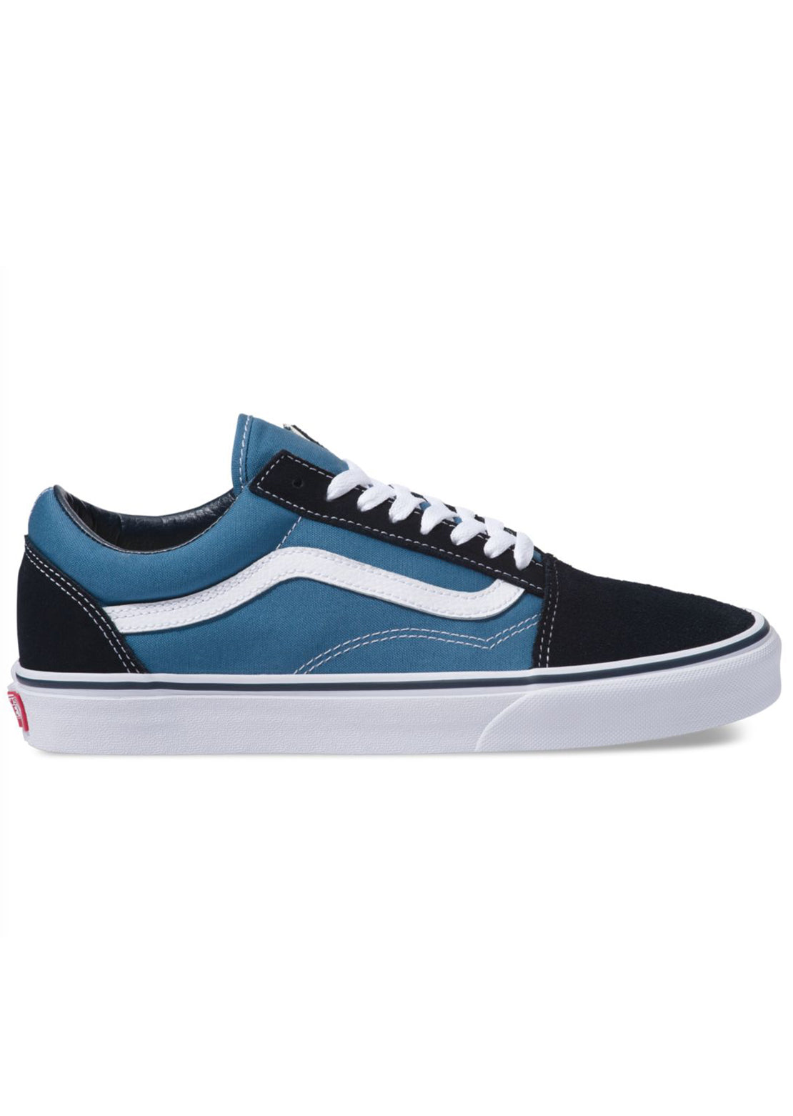 Vans Old Skool Shoes Navy Side
