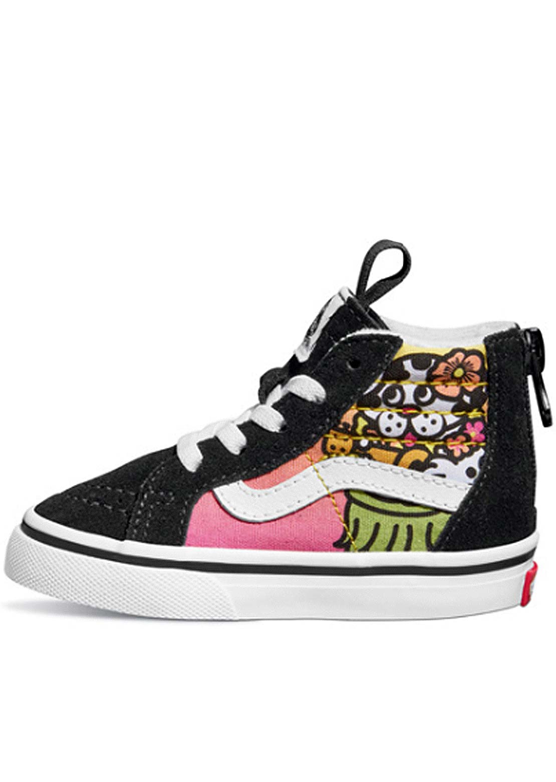 Vans Toddler SK8-Hi Zip Shoes Aloha Animals Black