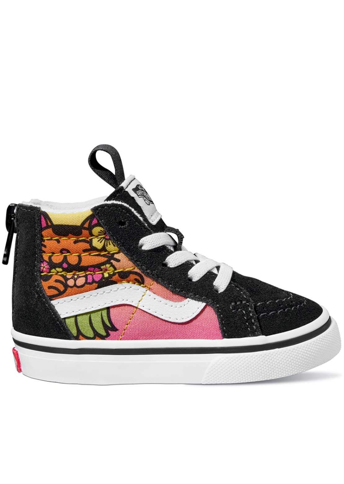 Vans Toddler SK8-Hi Zip Shoes Aloha Animals Black