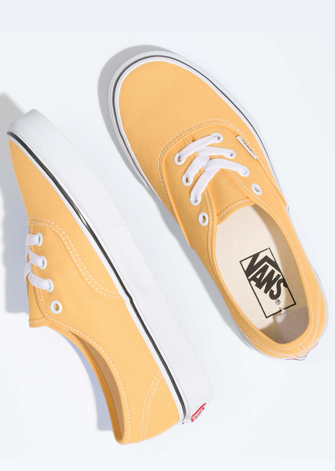 Vans Unisex Authentic Shoes Flax/True White
