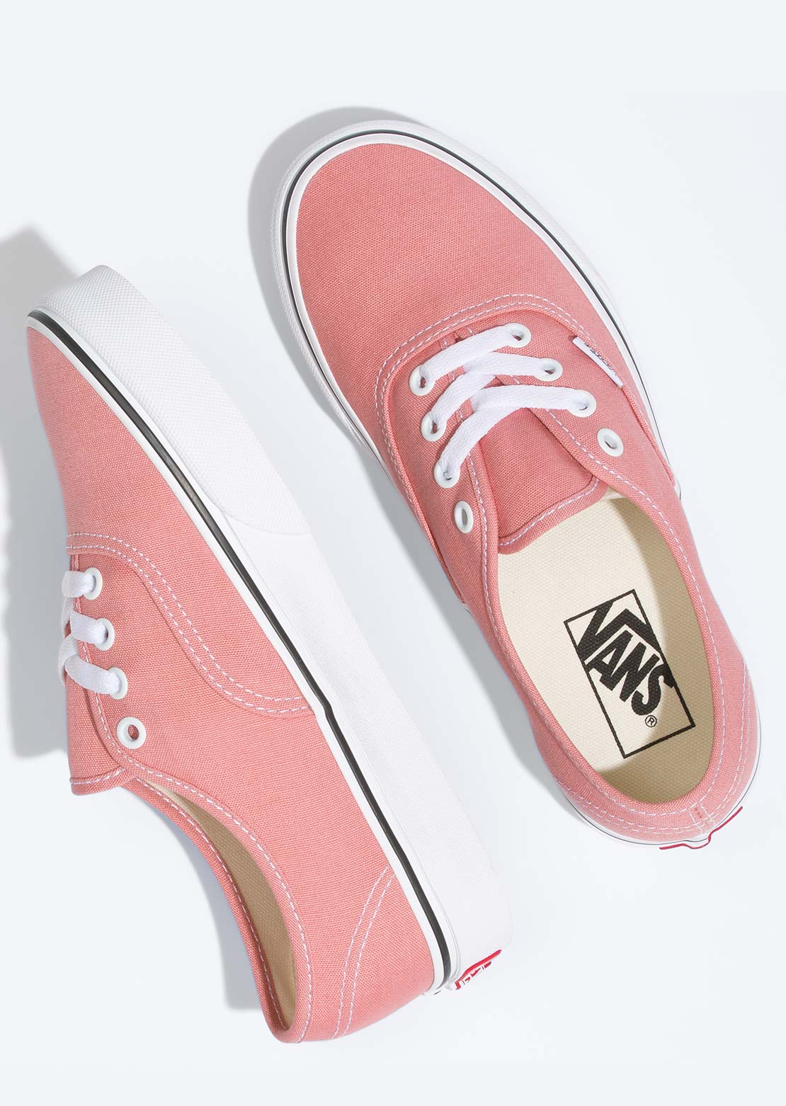 Vans Unisex Authentic Shoes Rosette/True White