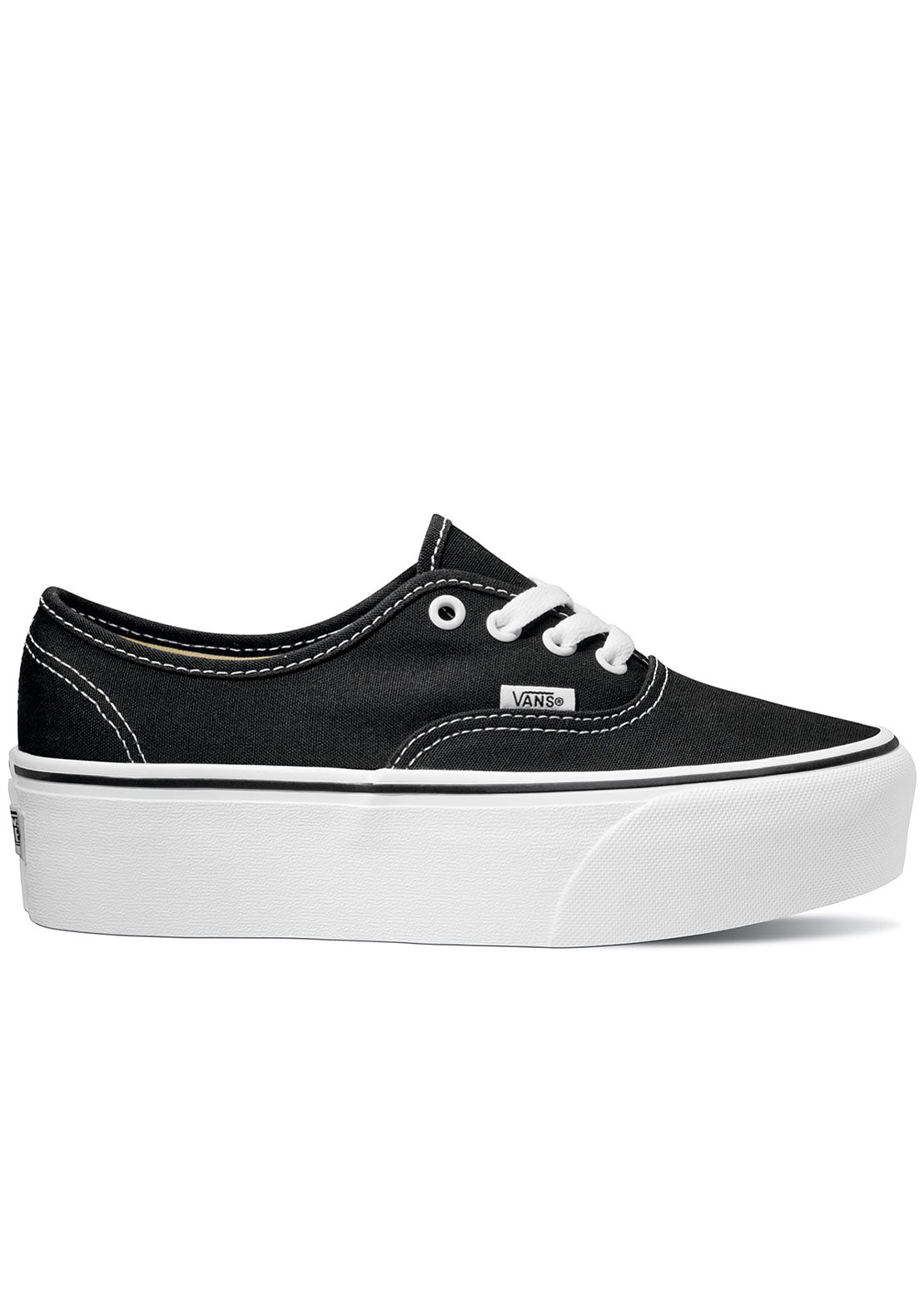 Vans Unisex Authentic Stackform Shoes Black/True White