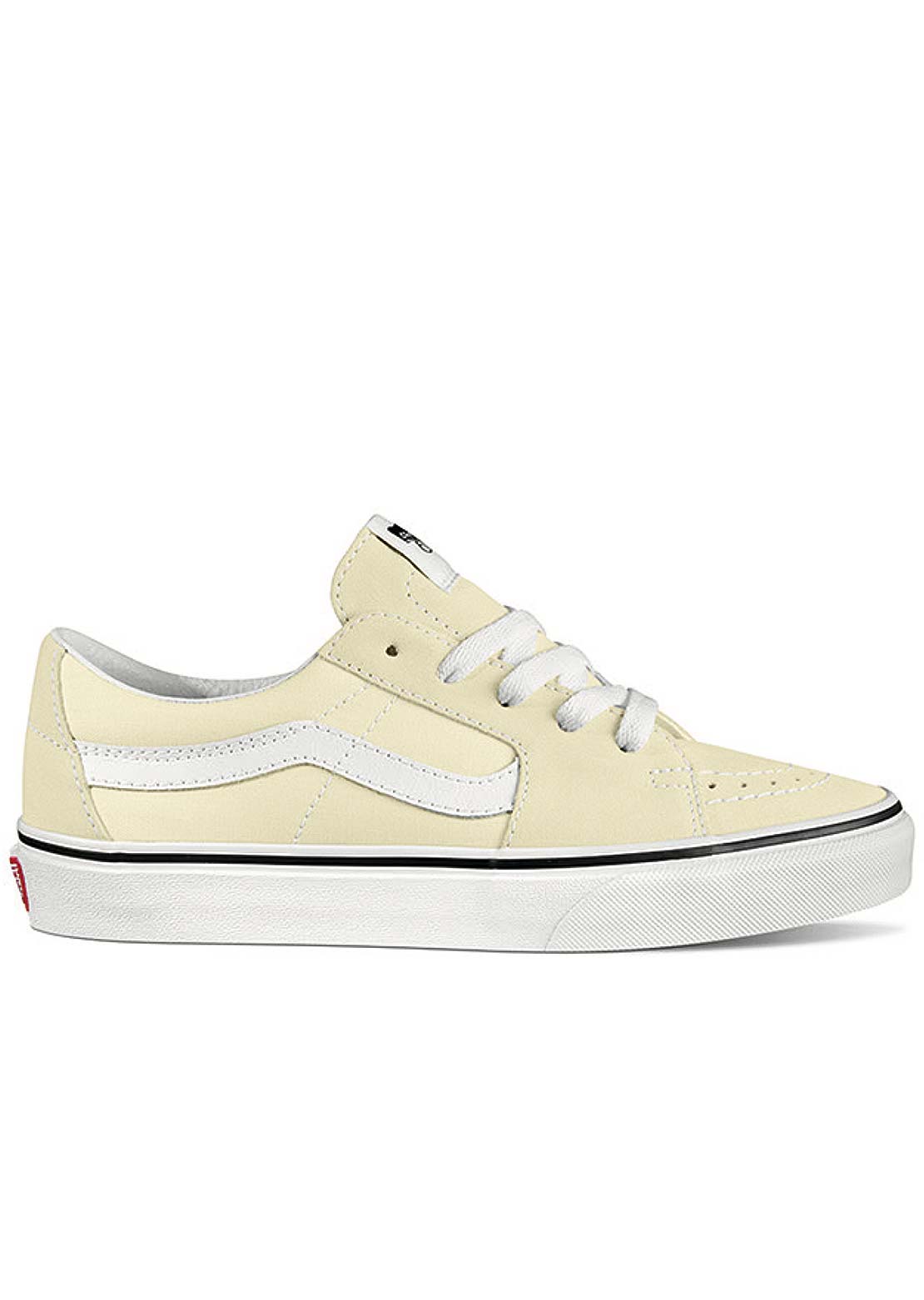 Vans Unisex SK8-Low Shoes Classic White/True White