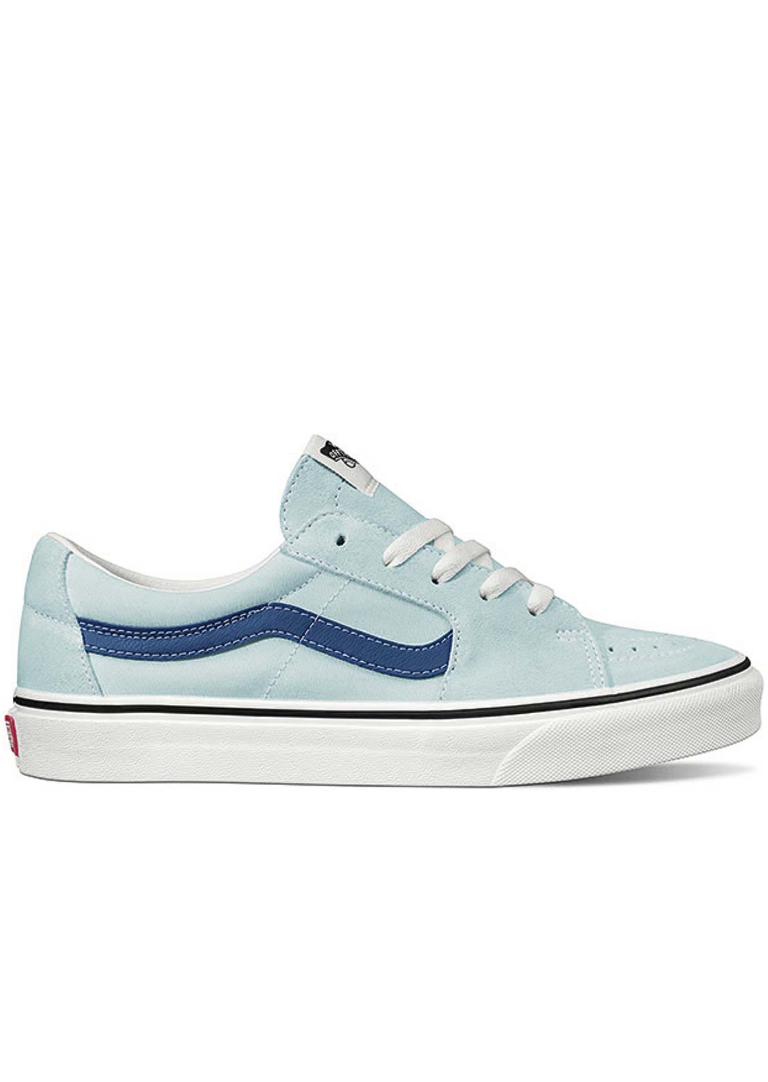 Vans Unisex SK8-Low Shoes (Utility Pop) Delicate Blue/Navy