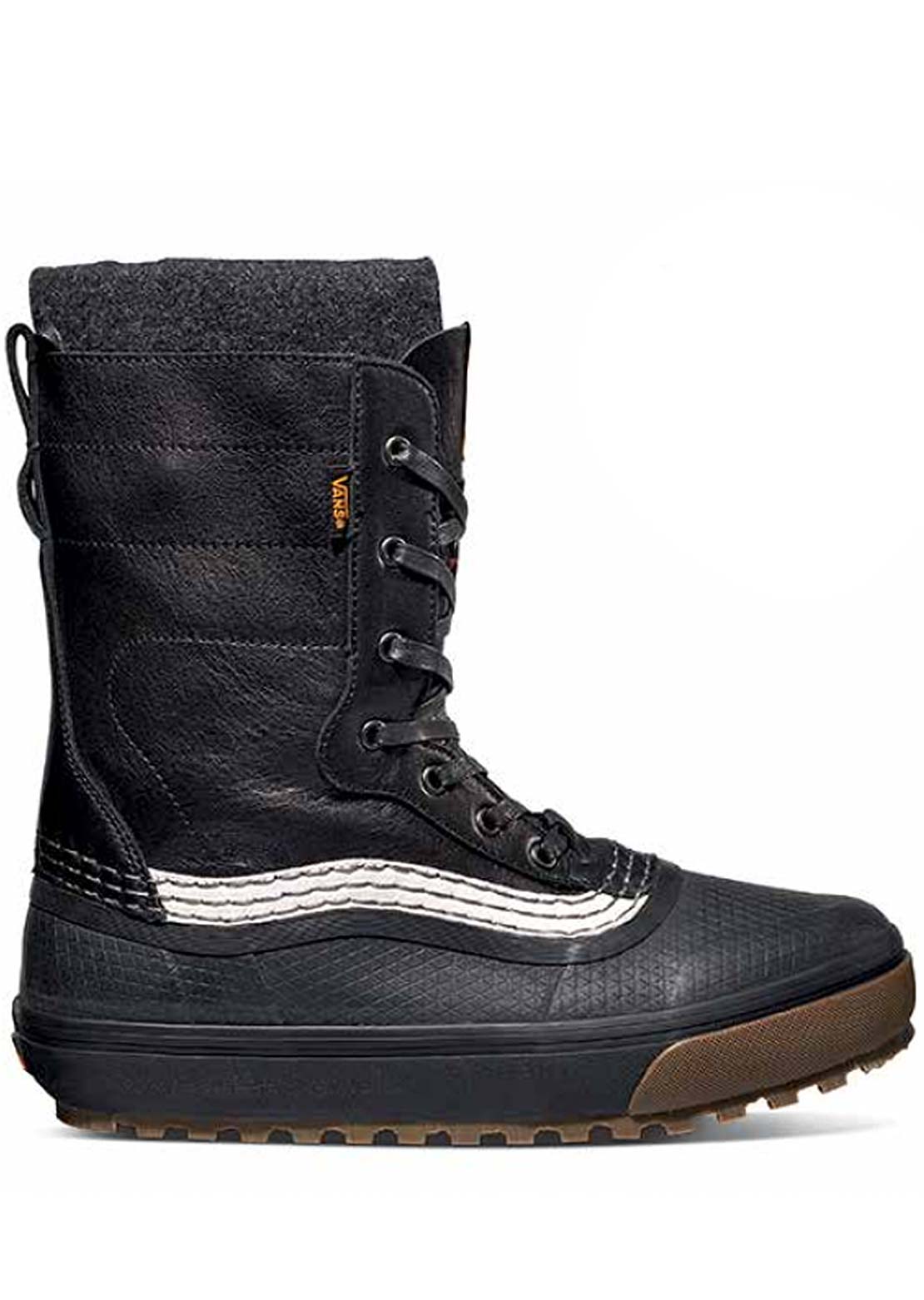 Vans Unisex Standard Zip Snow MTE Winter Boots Bryan Iguchi Black/Dark Gum