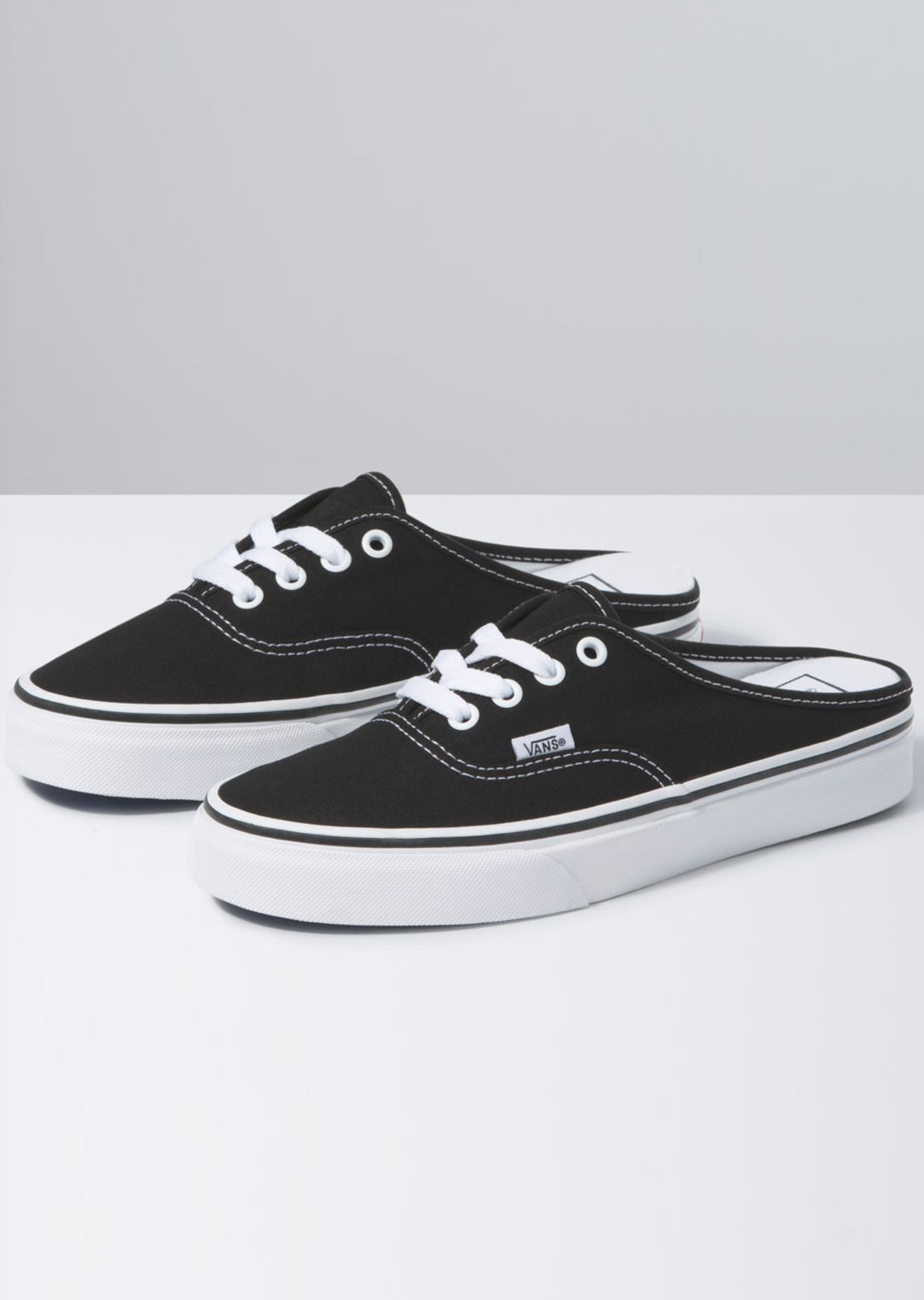 Vans Women&#39;s Authentic Mule Shoes Black/True White
