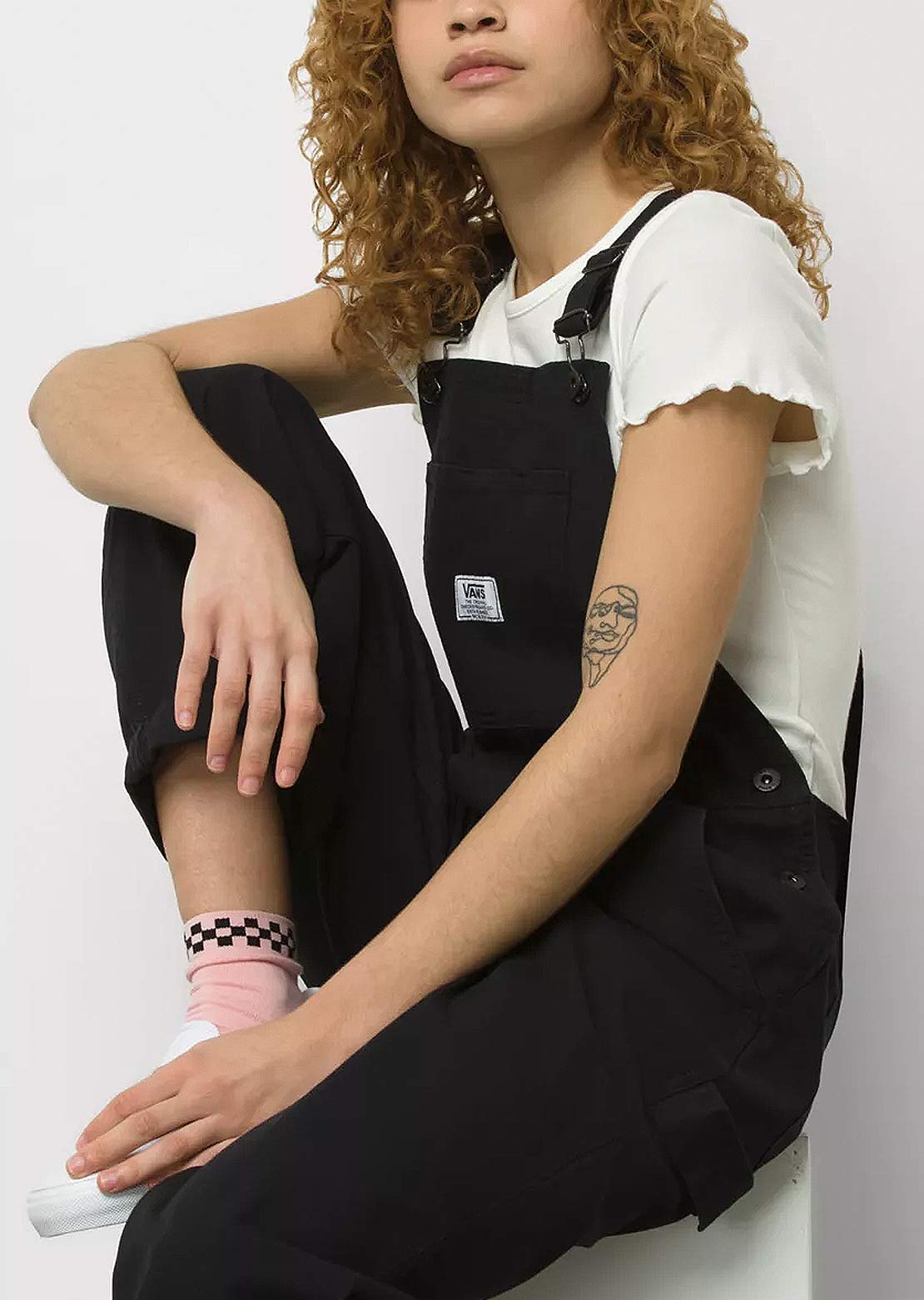 Vans Women&#39;s Ground Work Overall Black