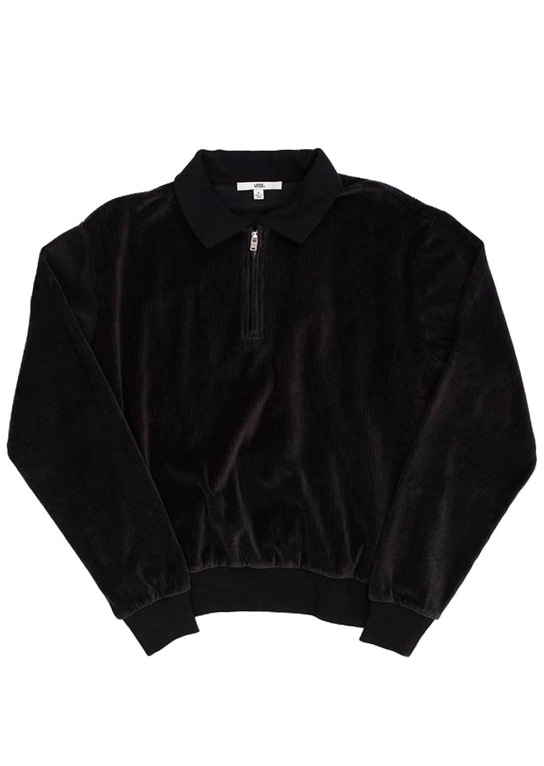 Vans Women&#39;s Riley Longsleeve Polo Black