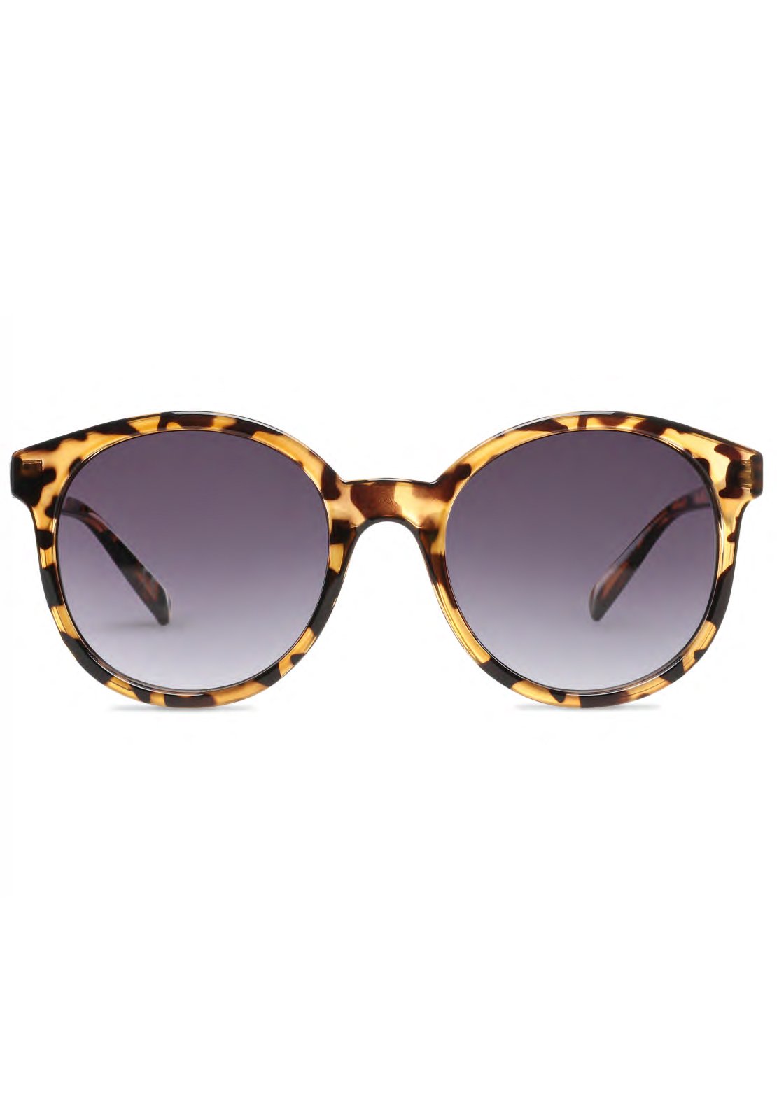 Vans Women&#39;s Rise And Shine Sunglasses Tortoise/Gradient Smoke Front