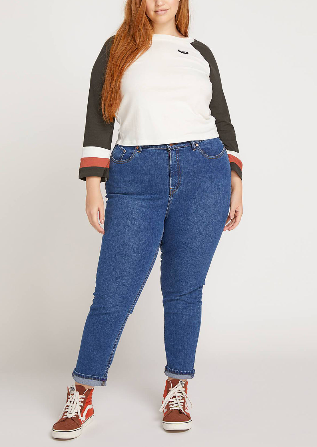 Volcom Women’s VOL Stone Jeans Harbor Blue