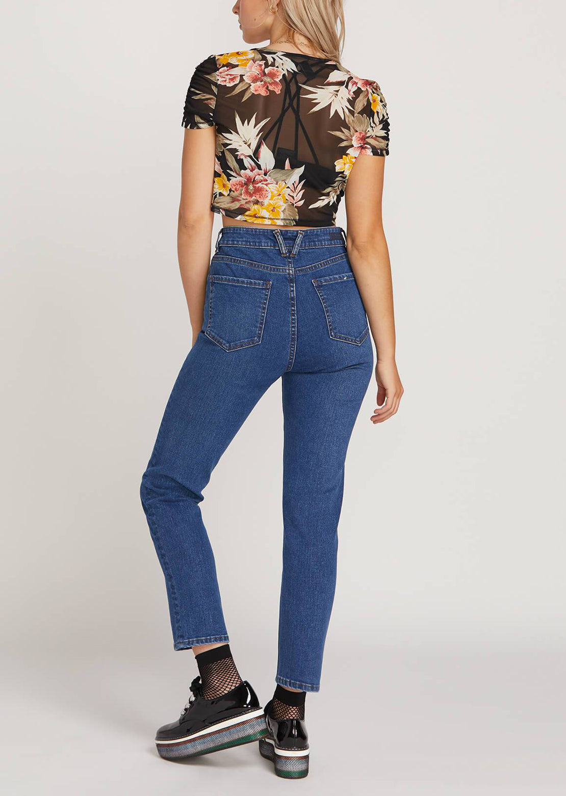 Volcom Women’s VOL Stone Jeans Harbor Blue