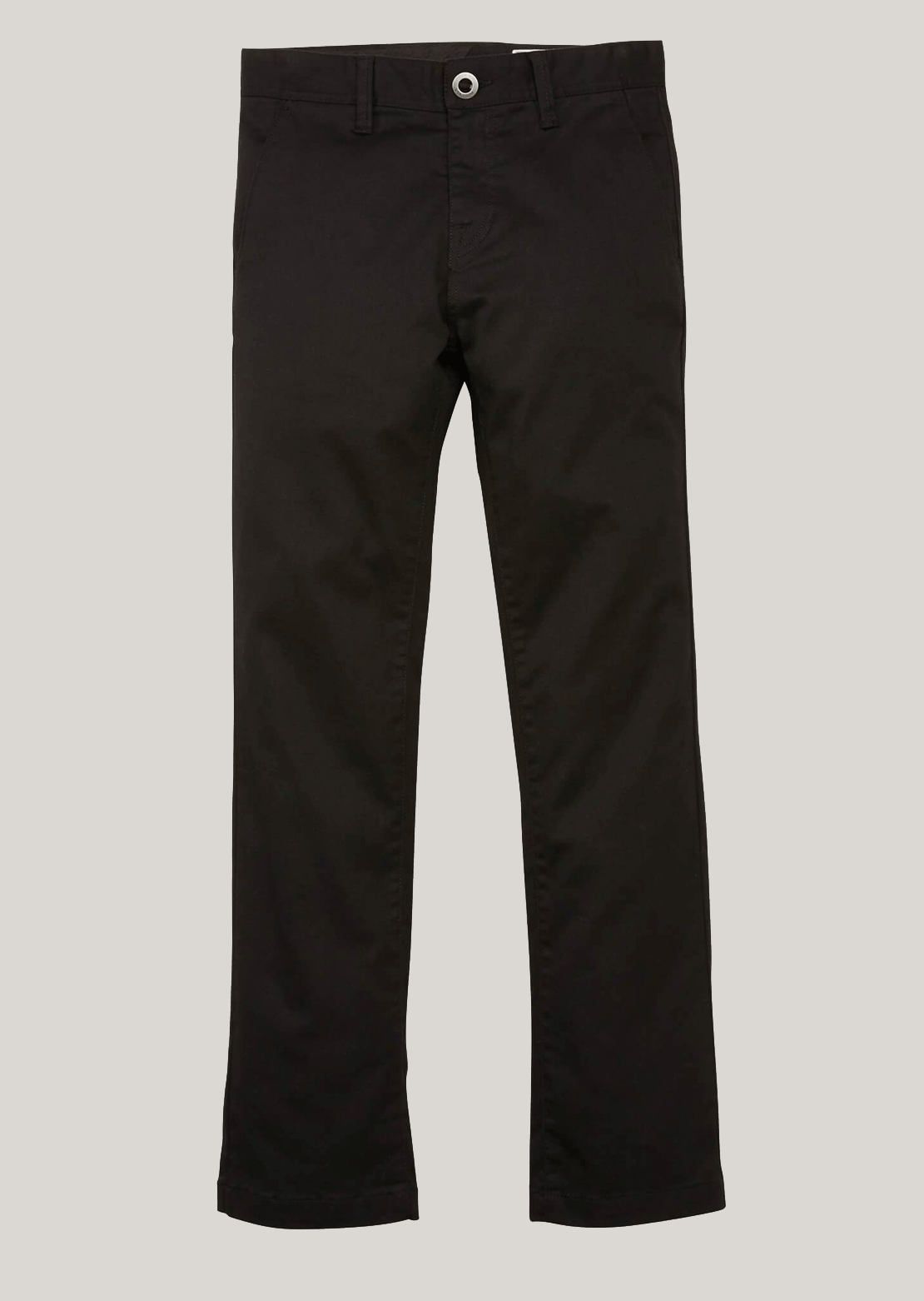 Volcom Junior Frickin Modern Stretch Chino Pants Black
