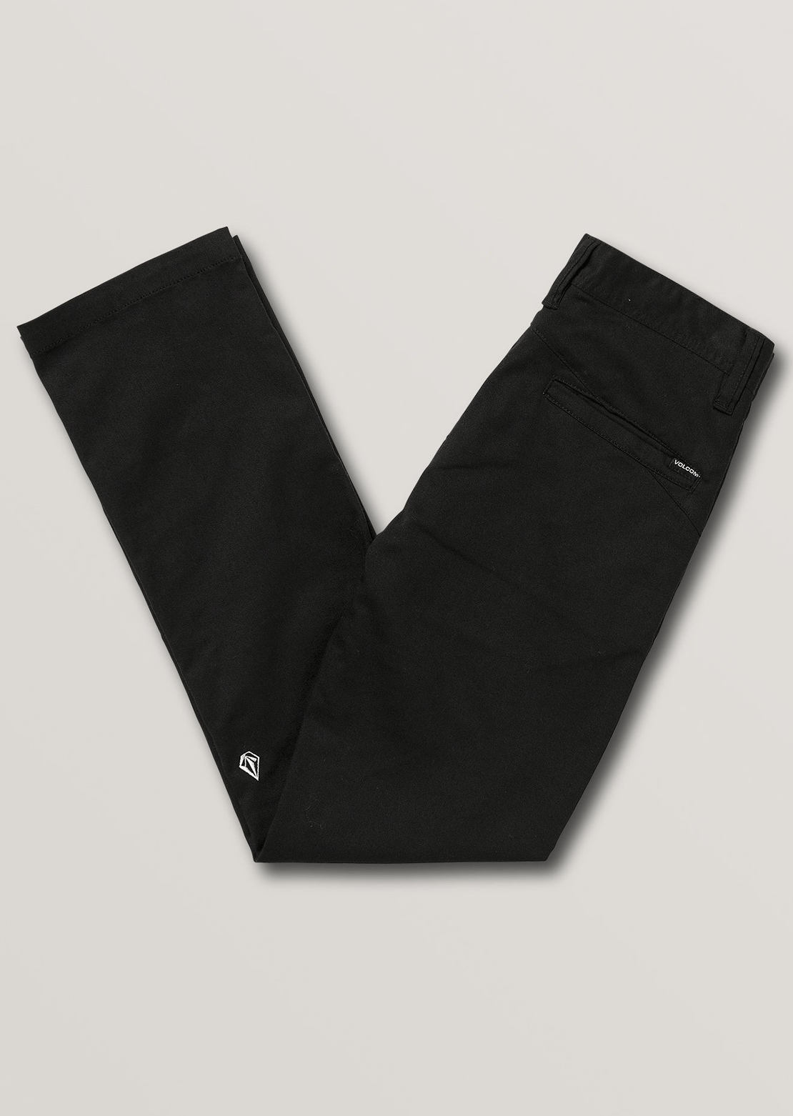 Volcom Junior Frickin Modern Stretch Chino Pants Black