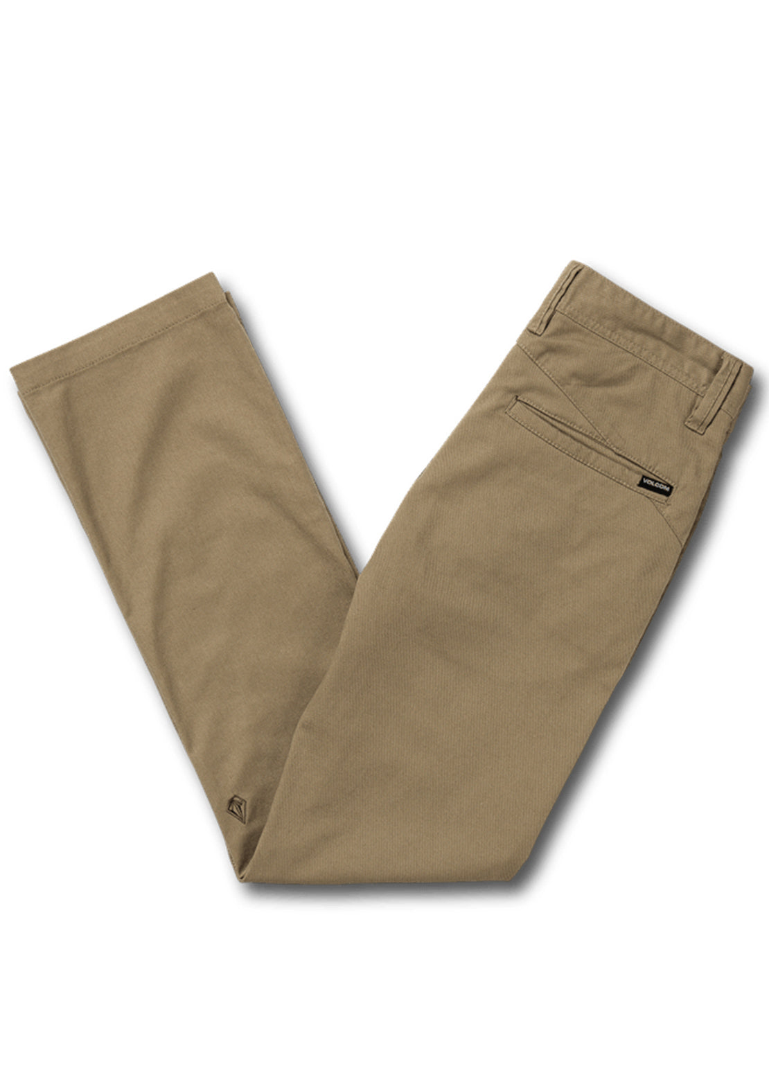 Volcom Junior Frickin Modern Stretch Chino Pants Khaki