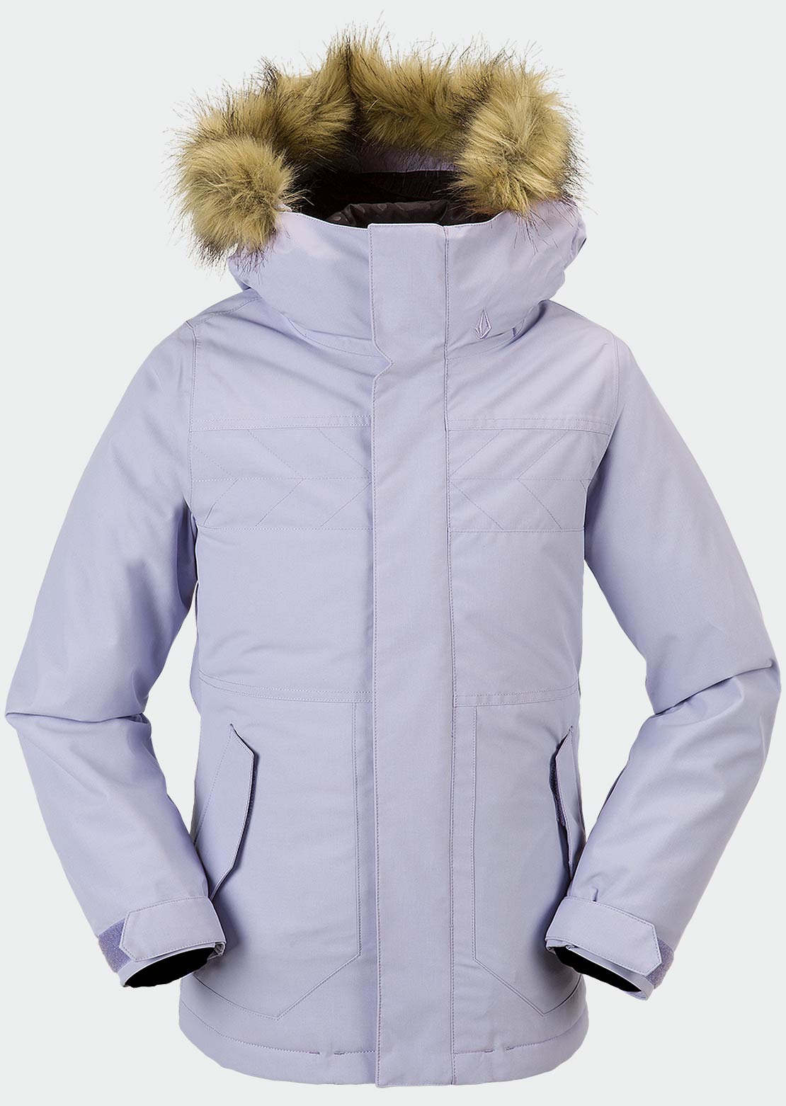 Volcom Junior So Minty Ins Jacket Lilac Ash