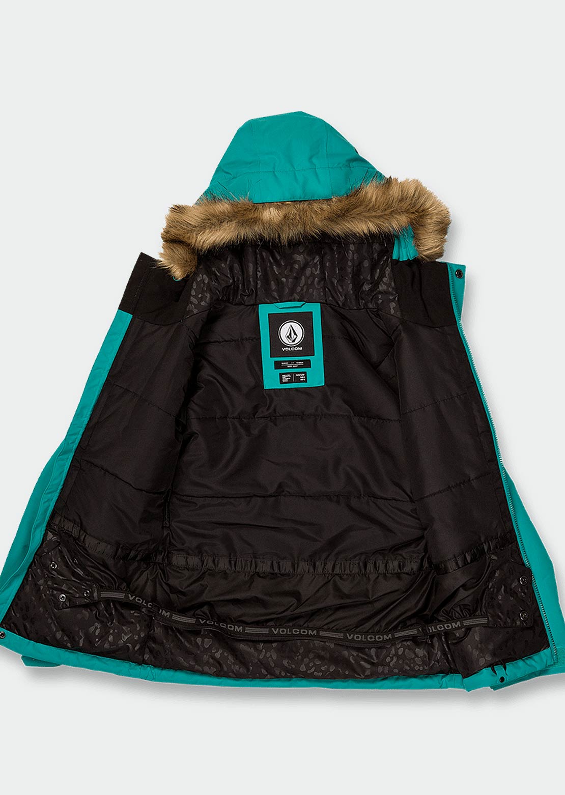 Volcom Junior So Minty Ins Jacket Vibrant Green