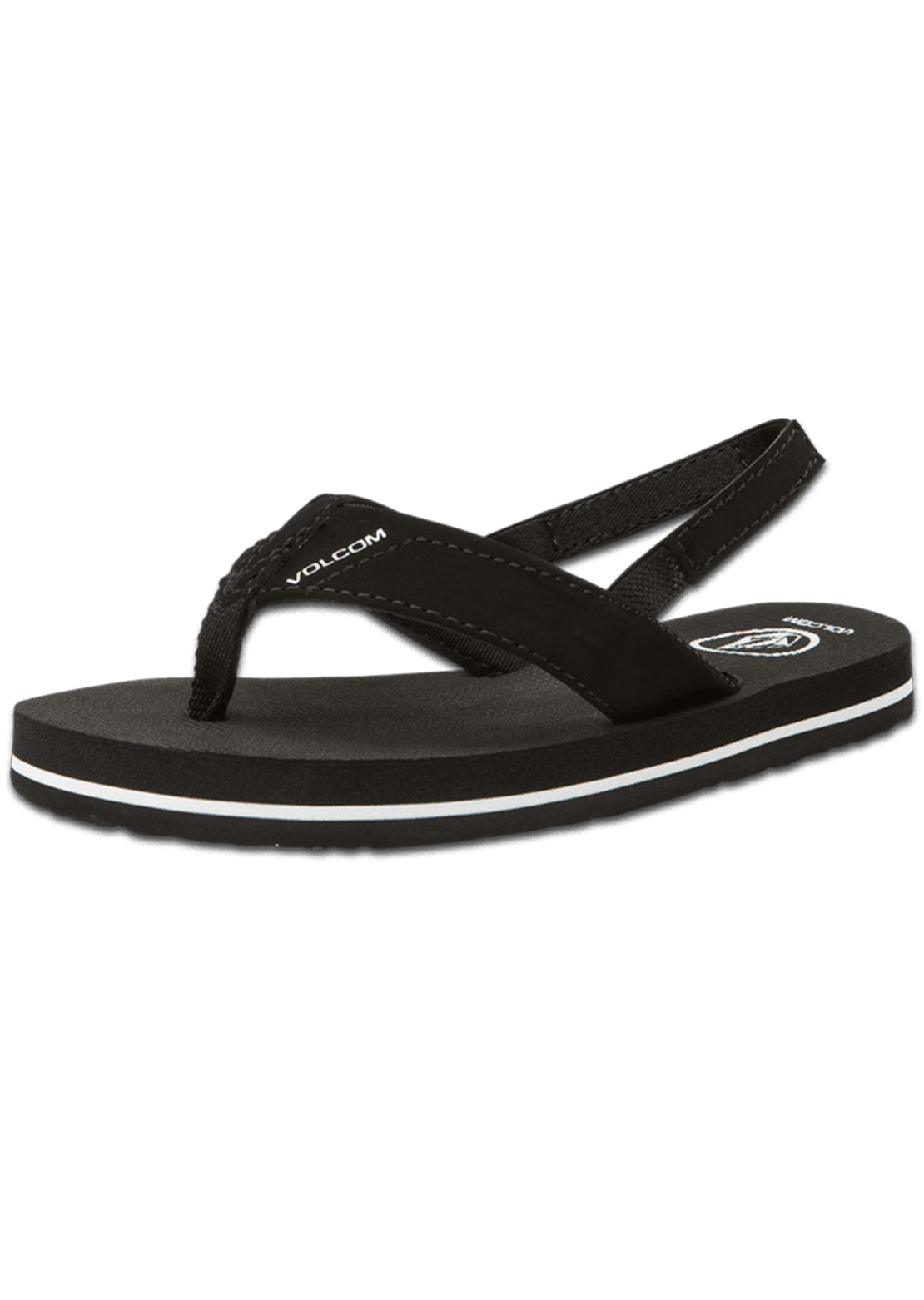 Volcom Junior Victor Little Sandals Black